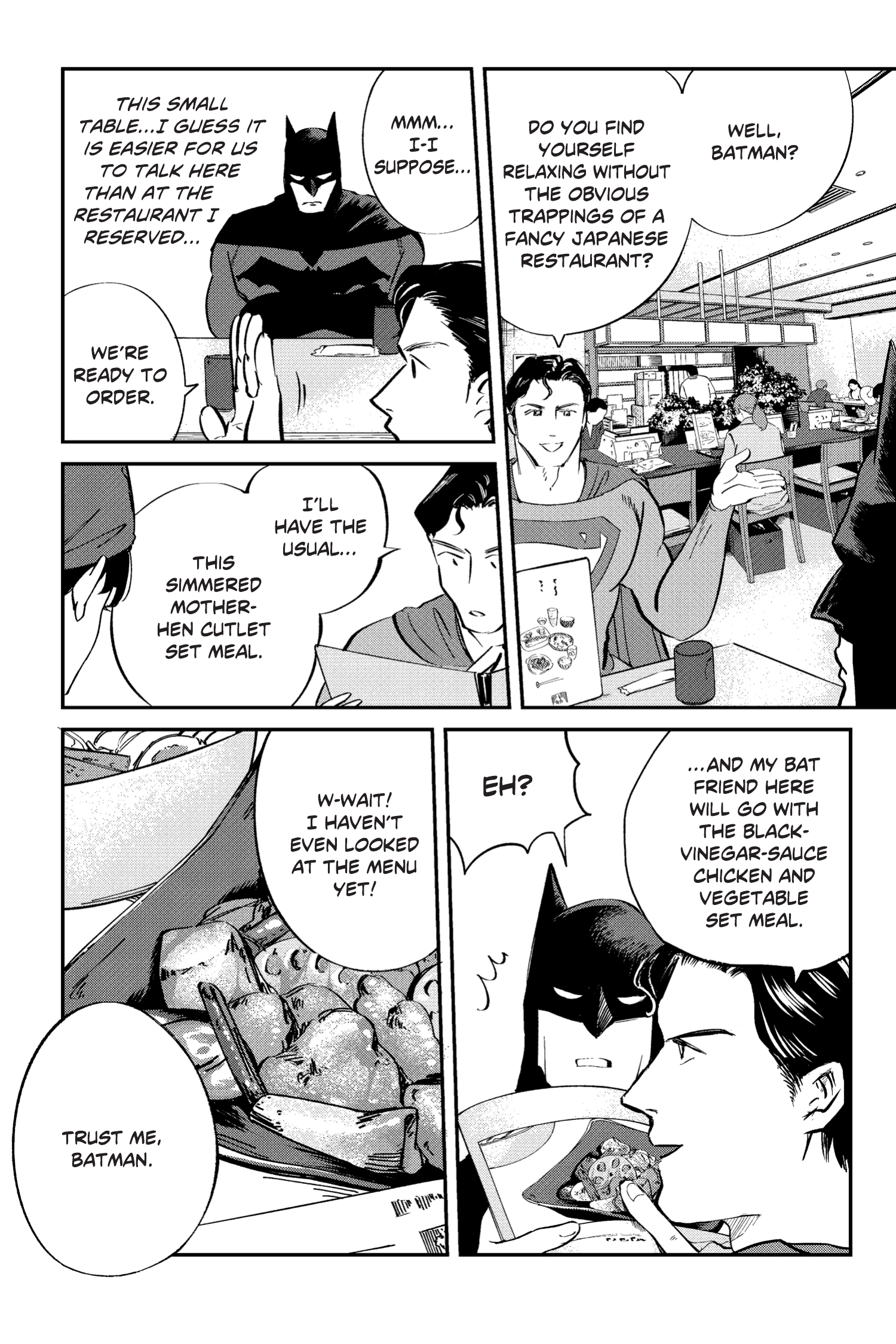 Read online Superman vs. Meshi comic -  Issue #4 - 10