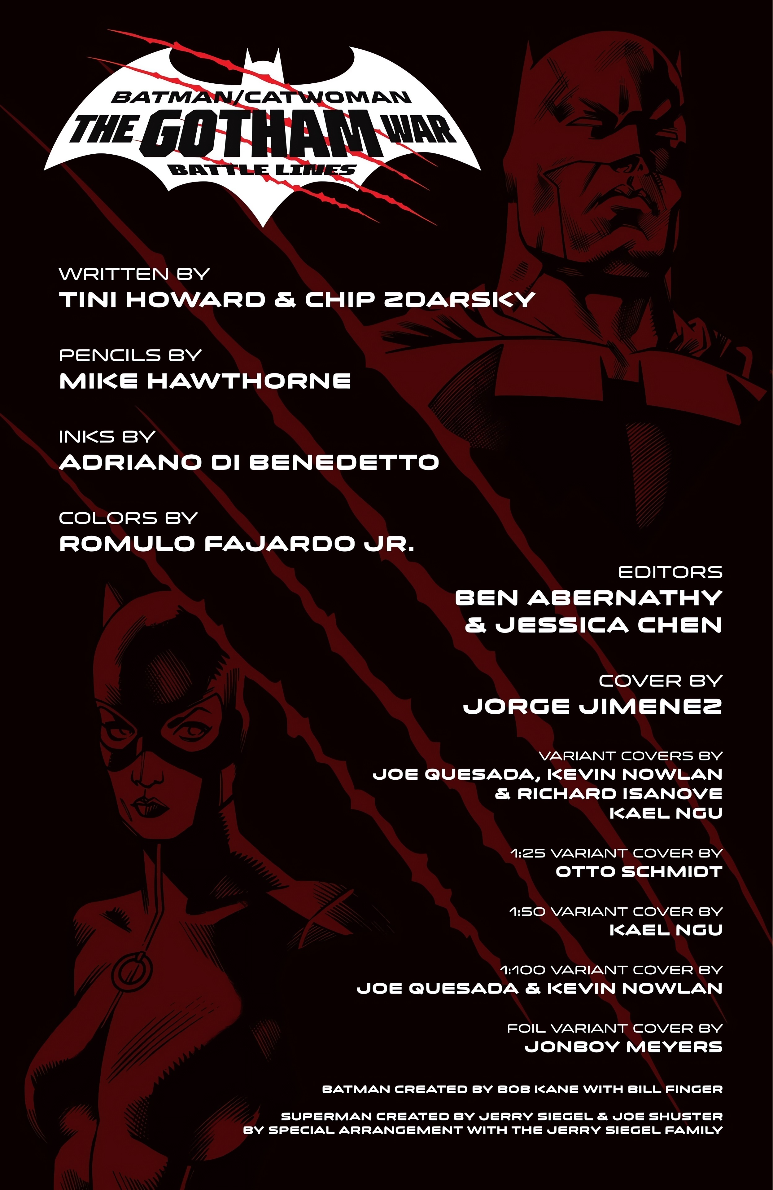 Read online Batman/Catwoman: The Gotham War: Battle Lines comic -  Issue # Full - 5