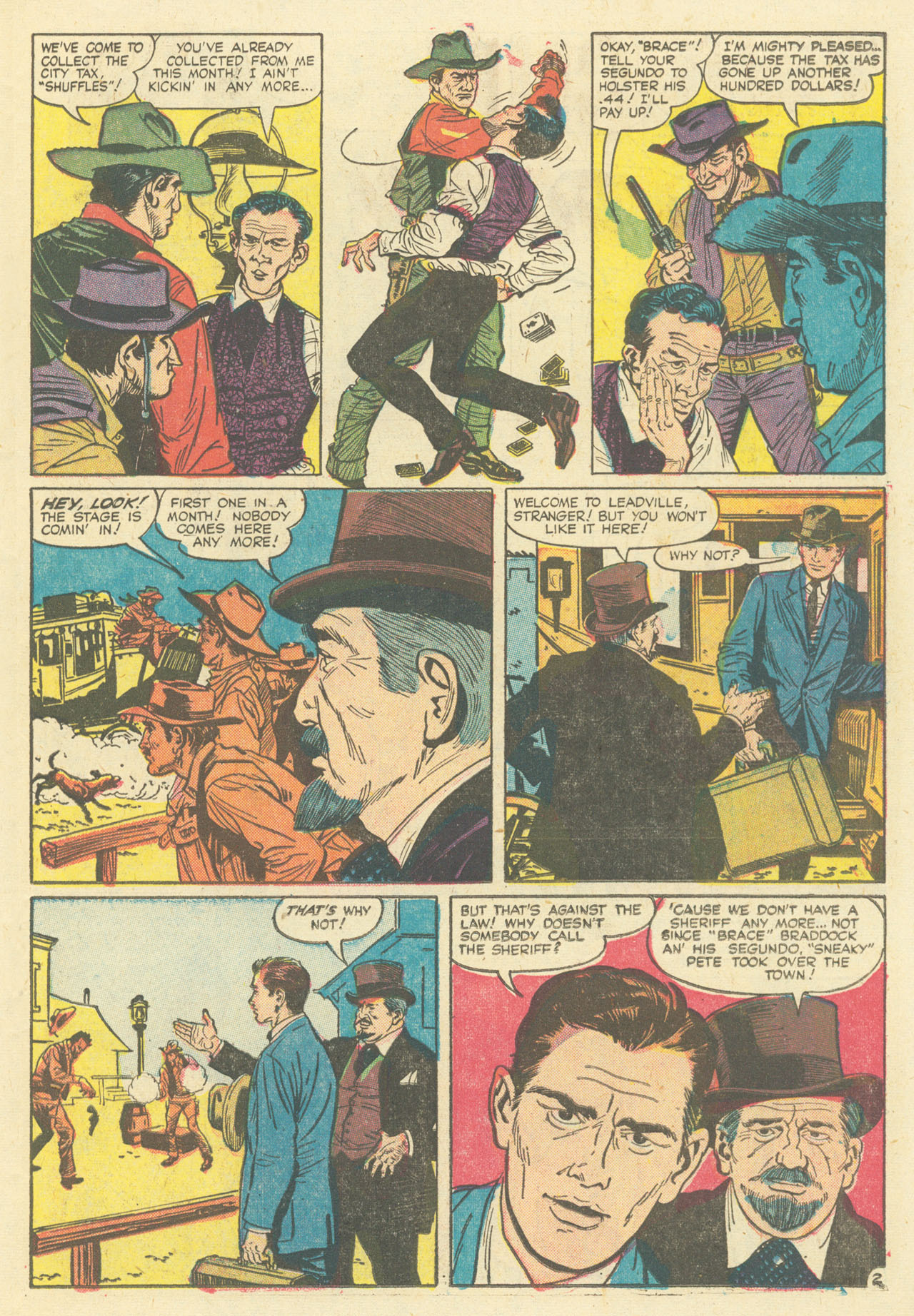 Read online Two Gun Western comic -  Issue #10 - 22