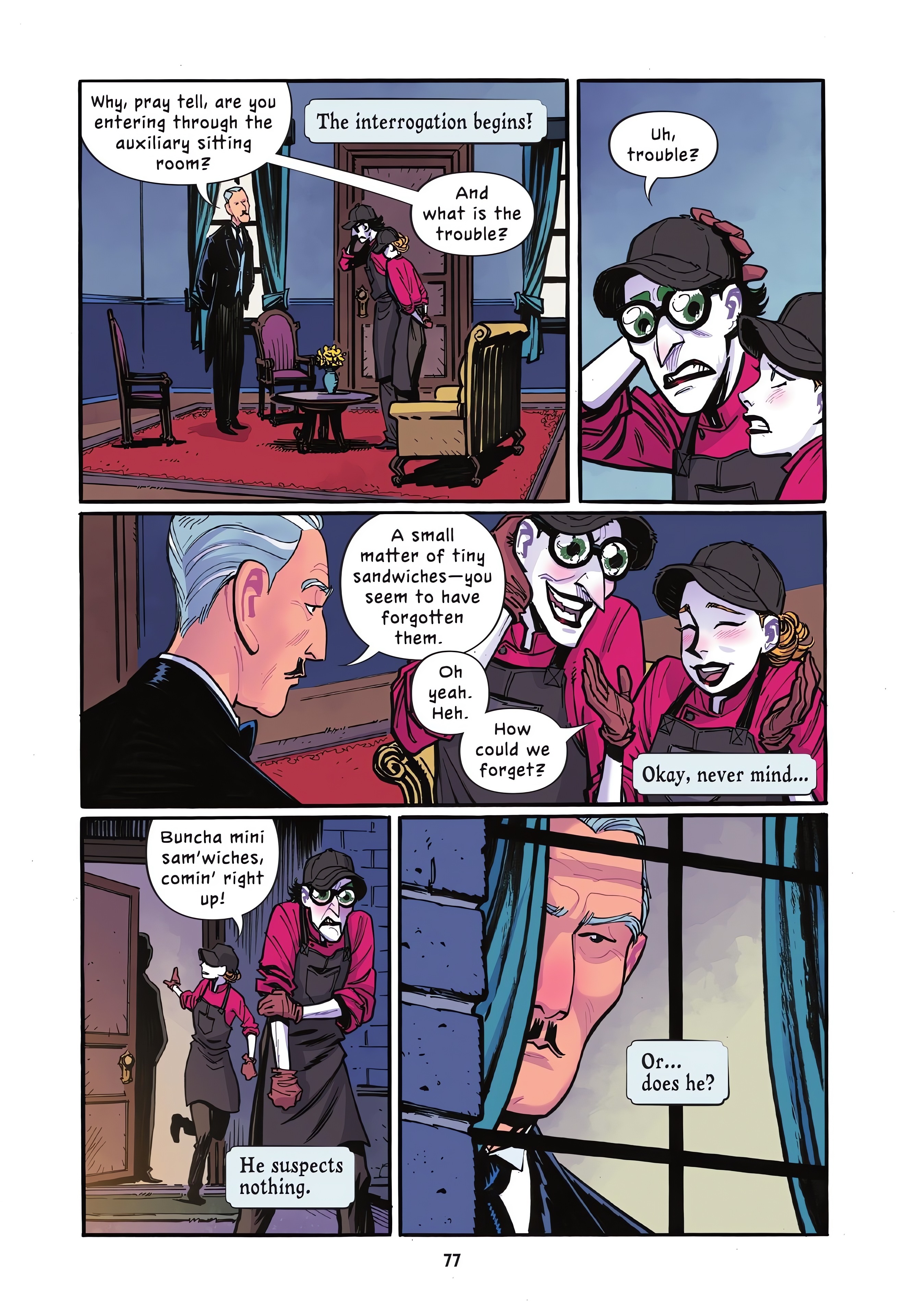 Read online Young Alfred: Pain in the Butler comic -  Issue # TPB (Part 1) - 74