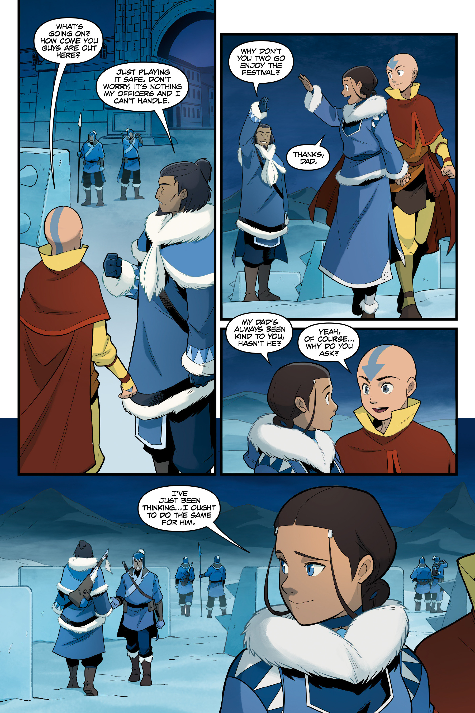 Read online Nickelodeon Avatar: The Last Airbender - North and South comic -  Issue #2 - 30