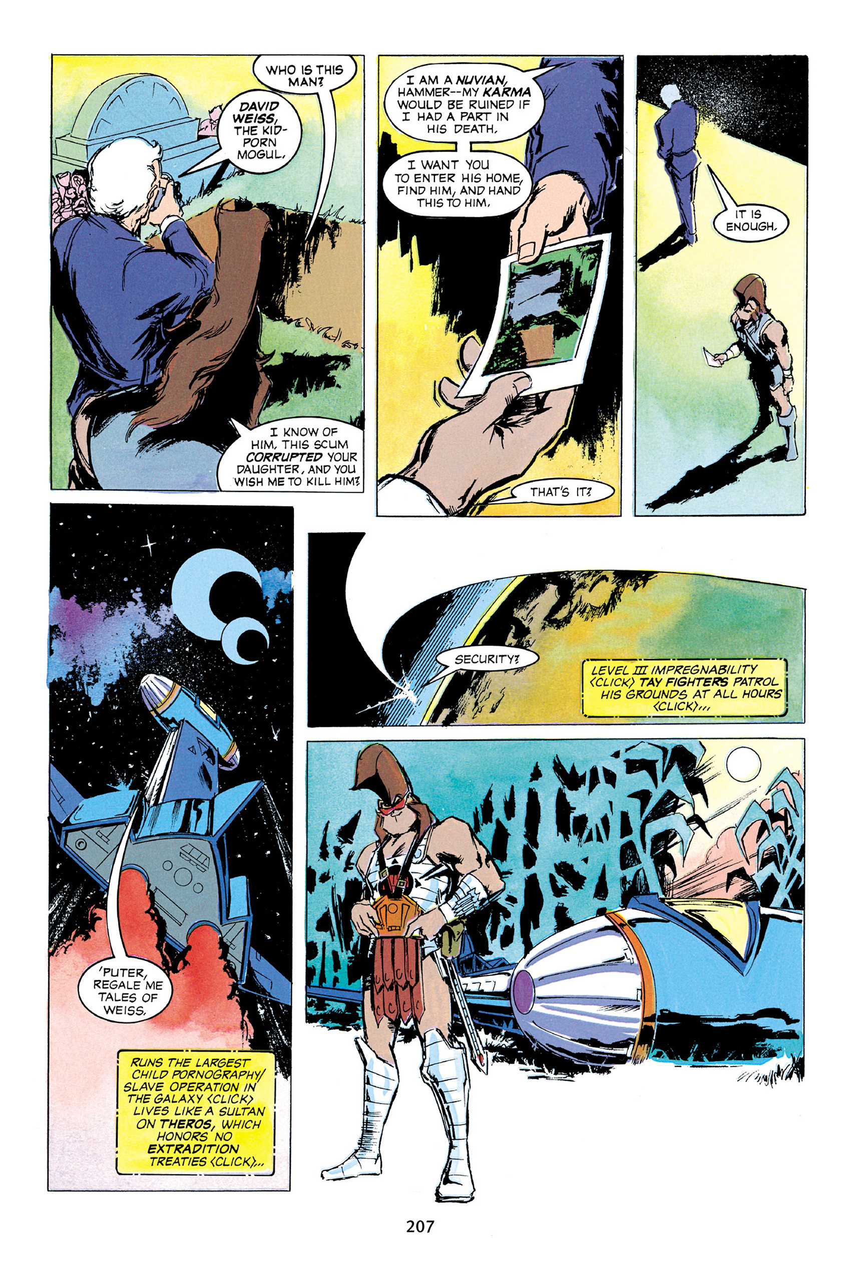 Read online Nexus Omnibus comic -  Issue # TPB 5 - 206