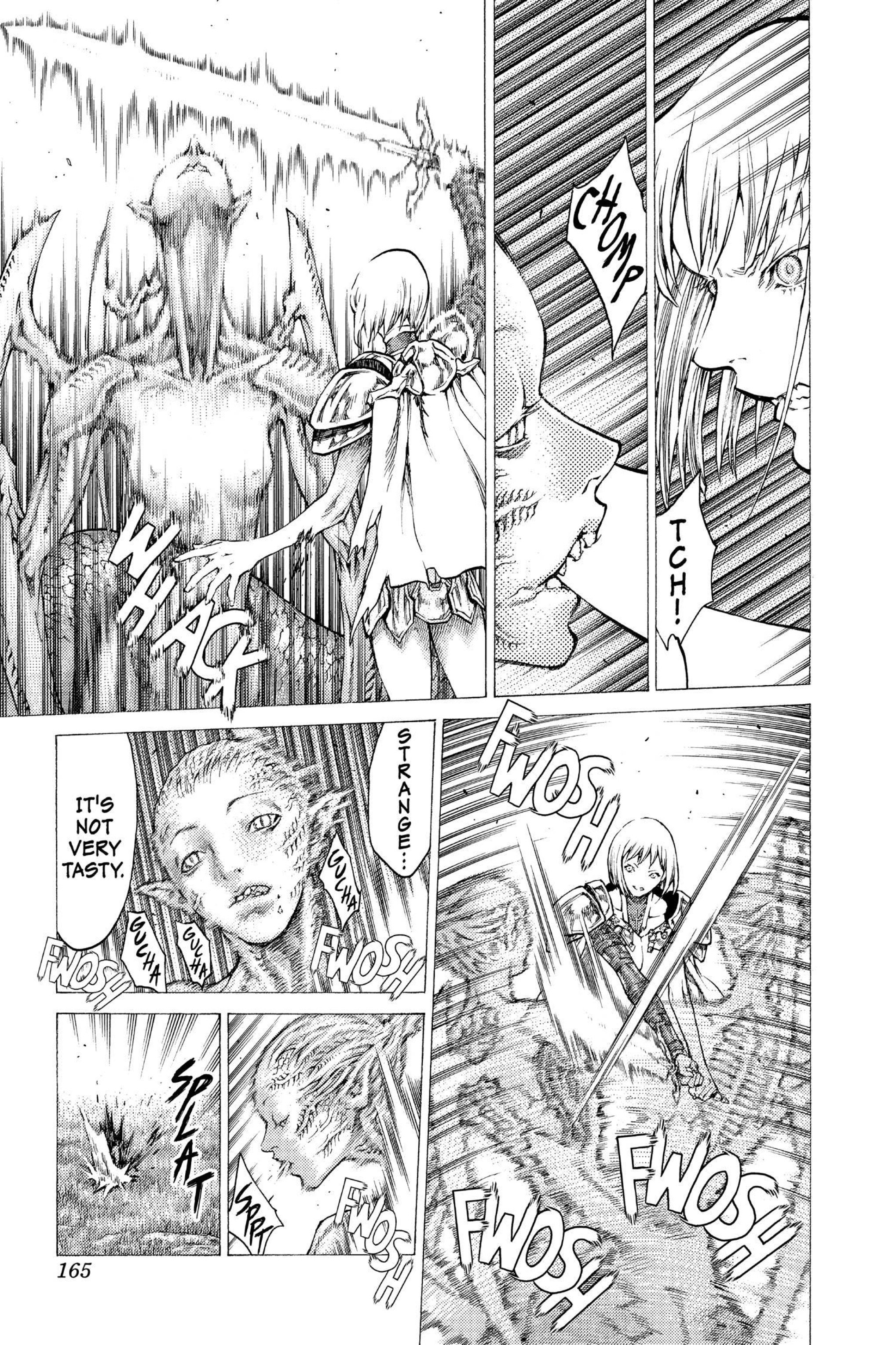 Read online Claymore comic -  Issue #7 - 153