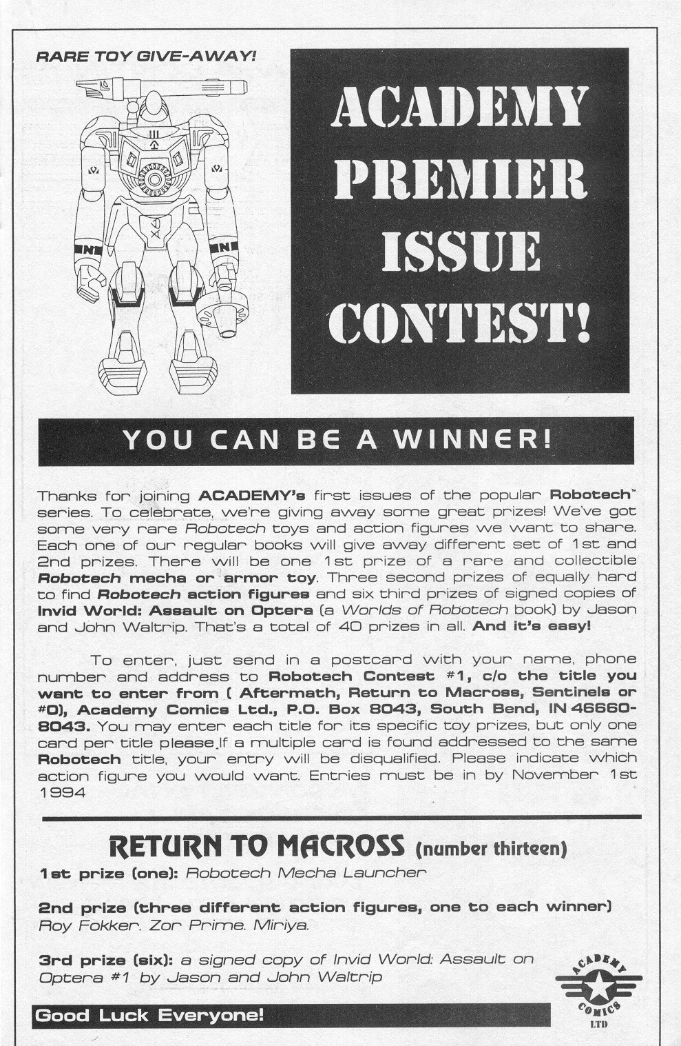 Read online Robotech: Zero comic -  Issue # Full - 11