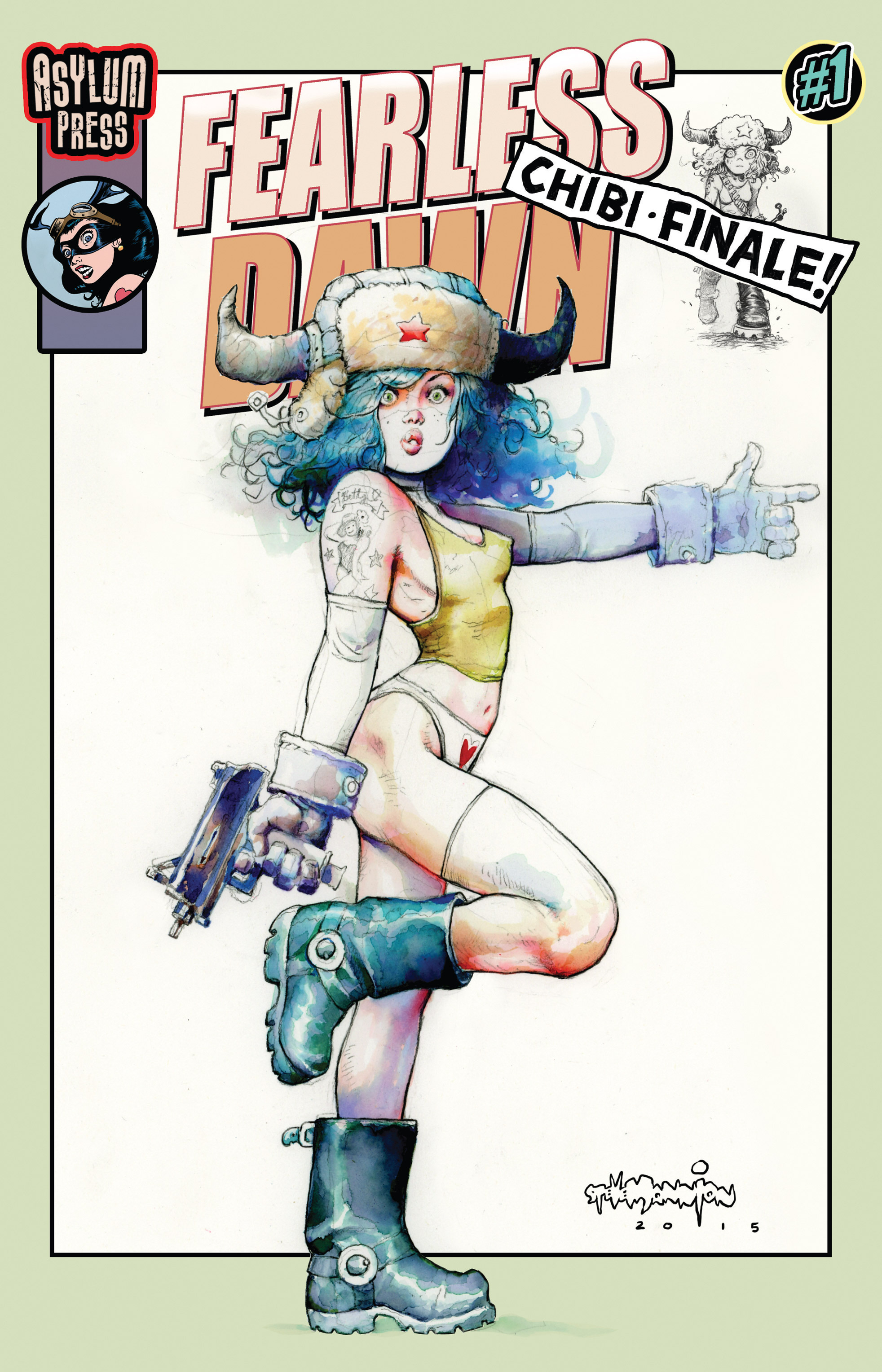 Read online Fearless Dawn: Chibi Finale! comic -  Issue # Full - 1