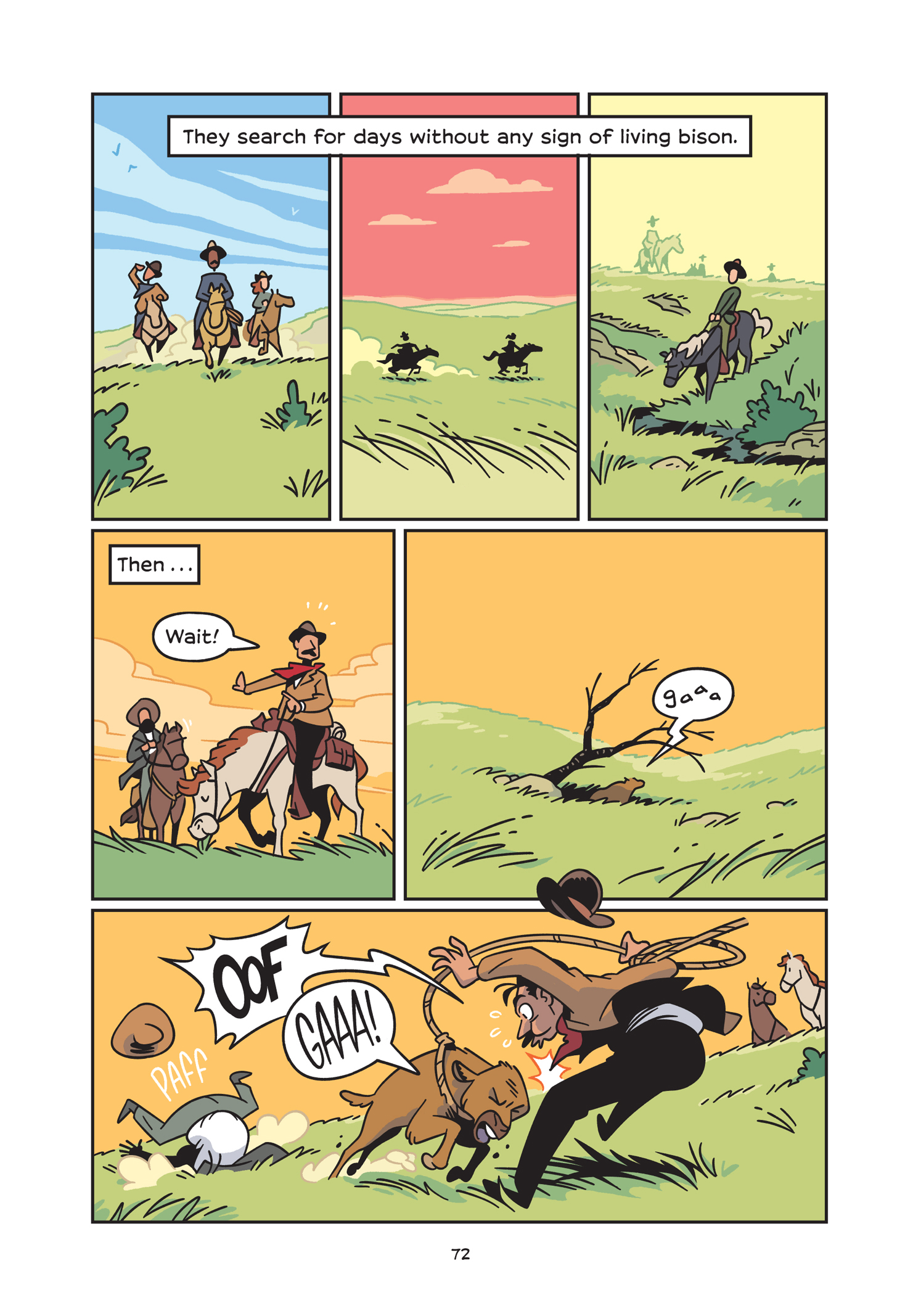 Read online History Comics comic -  Issue # The American Bison - The Buffalos Survival Tale - 78
