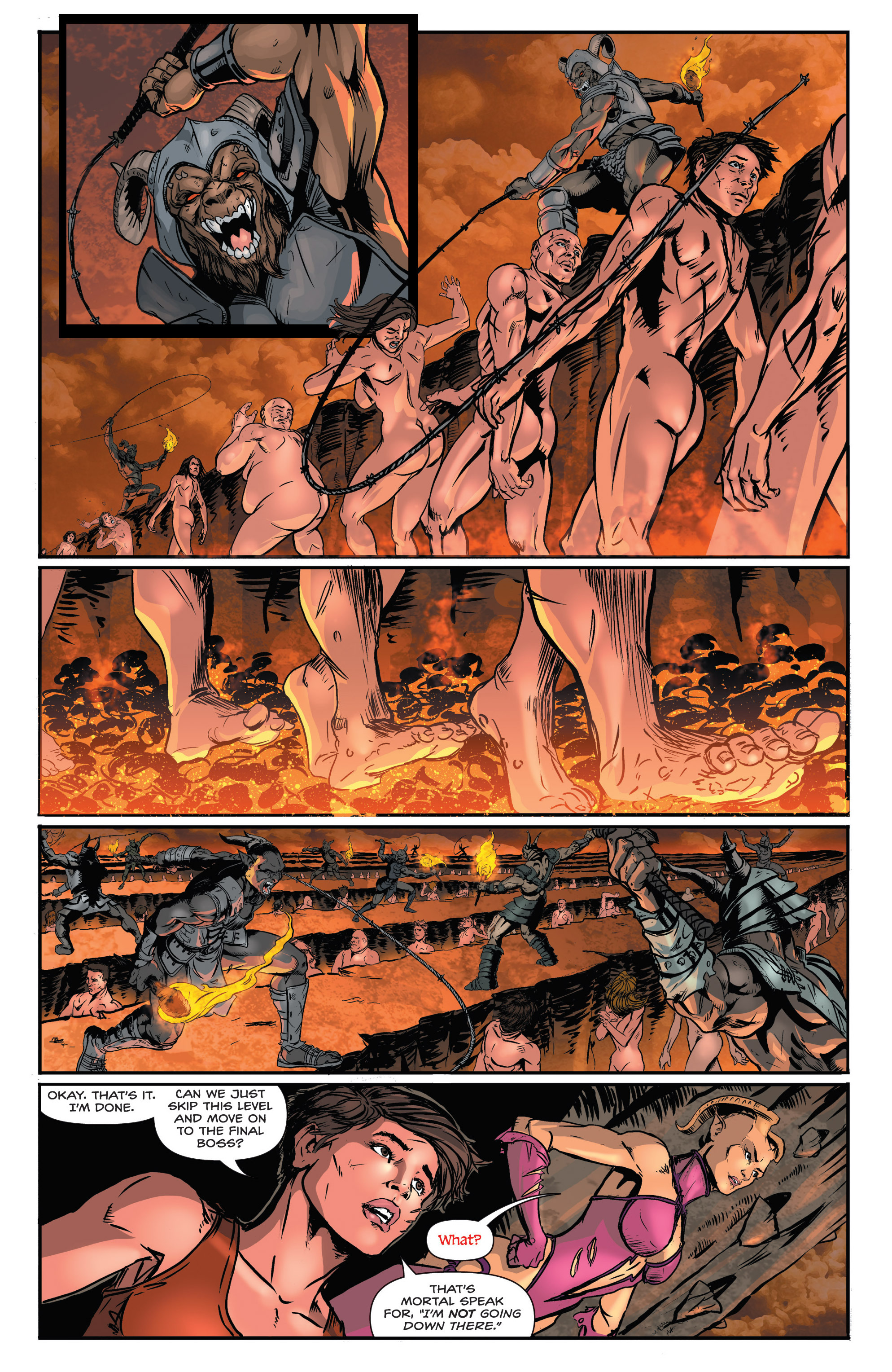 Read online Grimm Fairy Tales presents Inferno: Rings of Hell comic -  Issue #3 - 12