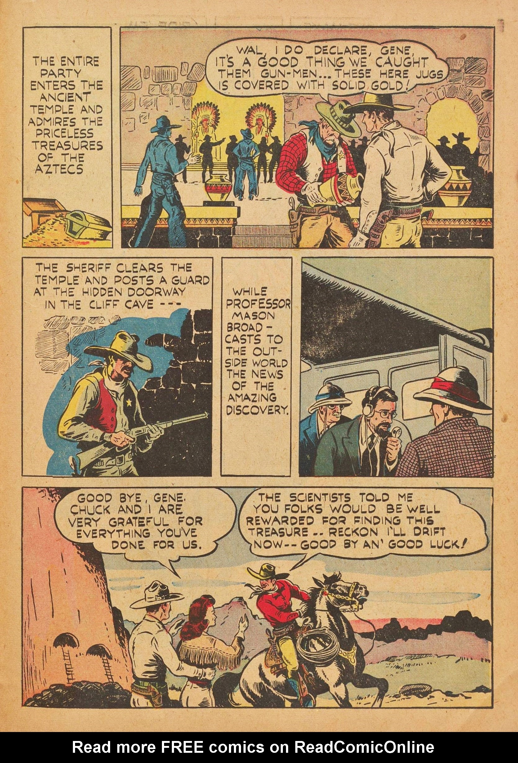 Read online Gene Autry Comics comic -  Issue #3 - 43