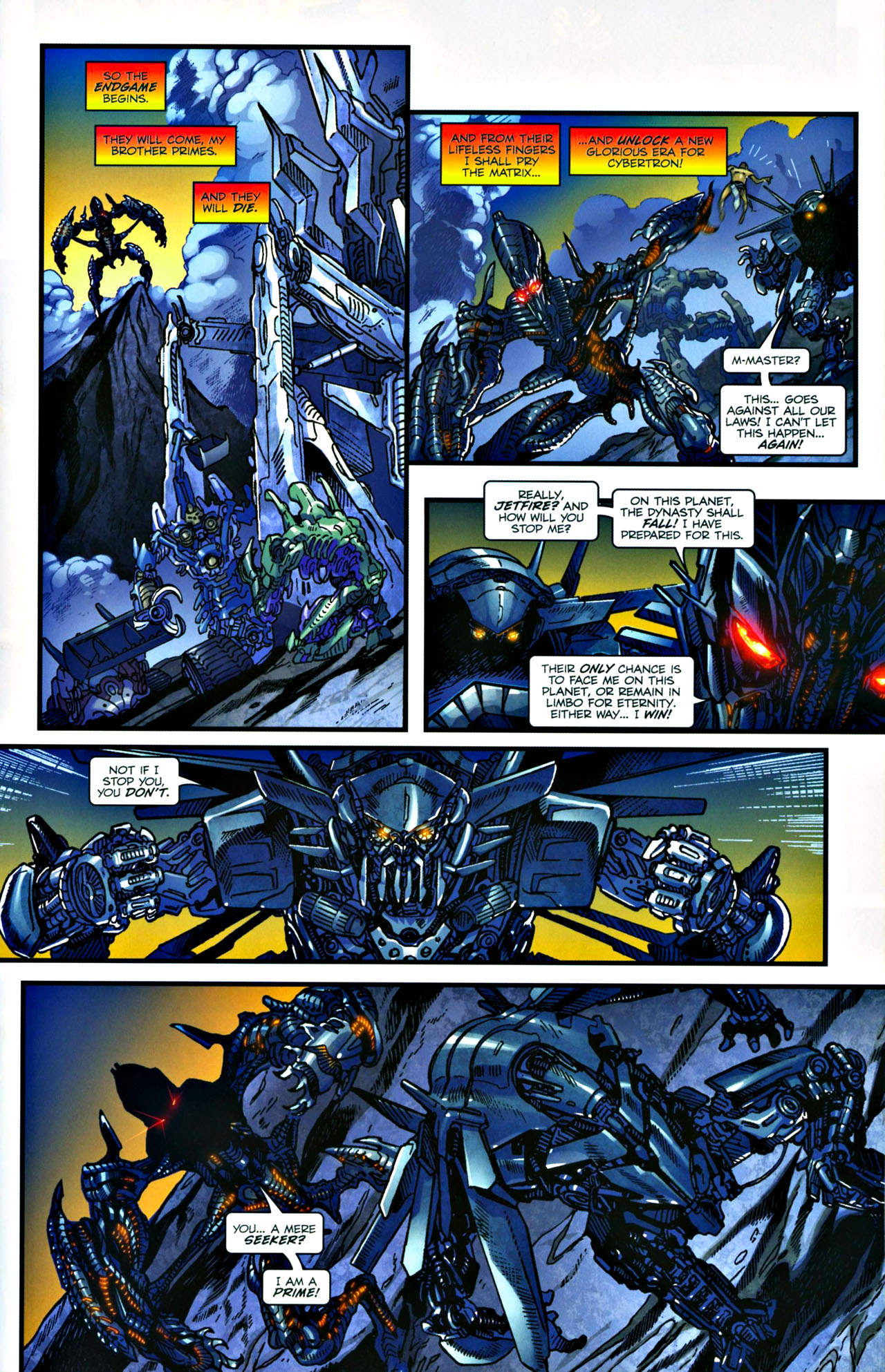 Read online Transformers: Tales of The Fallen comic -  Issue #4 - 14