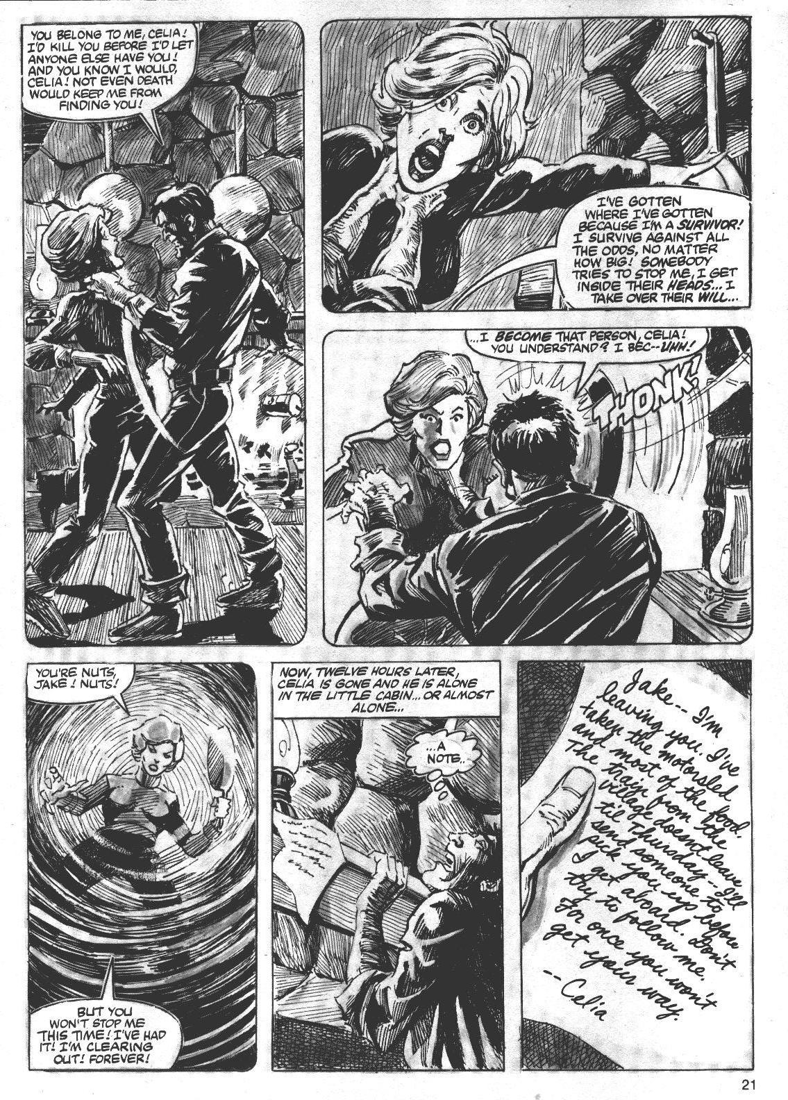 Read online Bizarre Adventures comic -  Issue #33 - 21