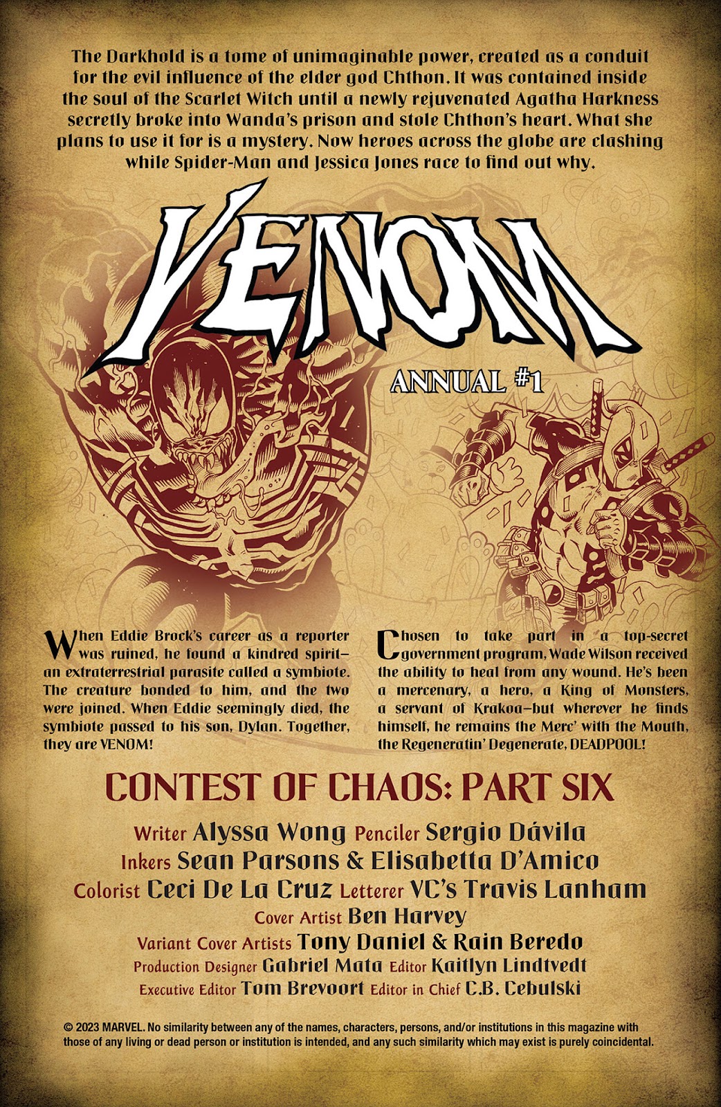 Venom (2021) issue Annual 1 - Page 4