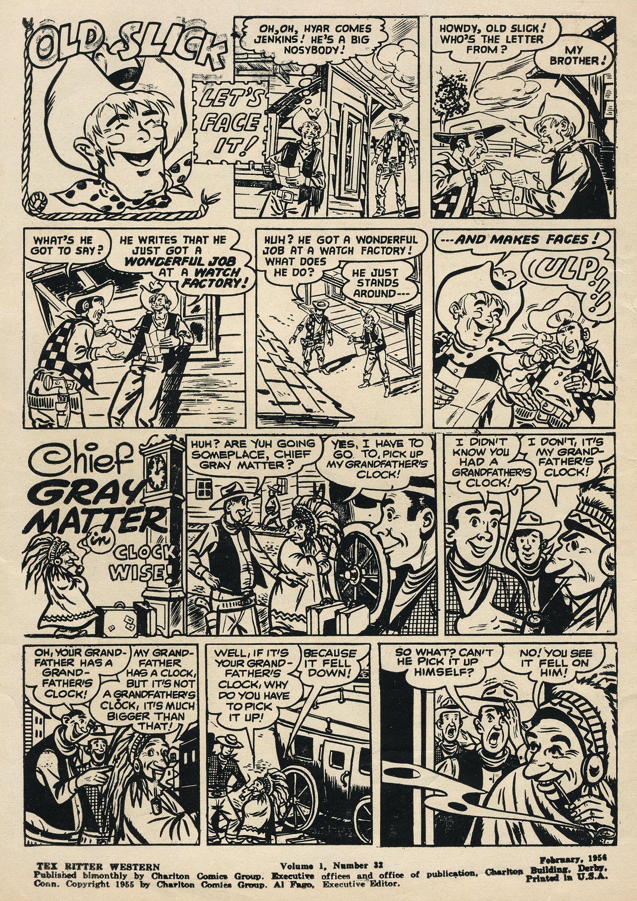 Read online Tex Ritter Western comic -  Issue #32 - 2