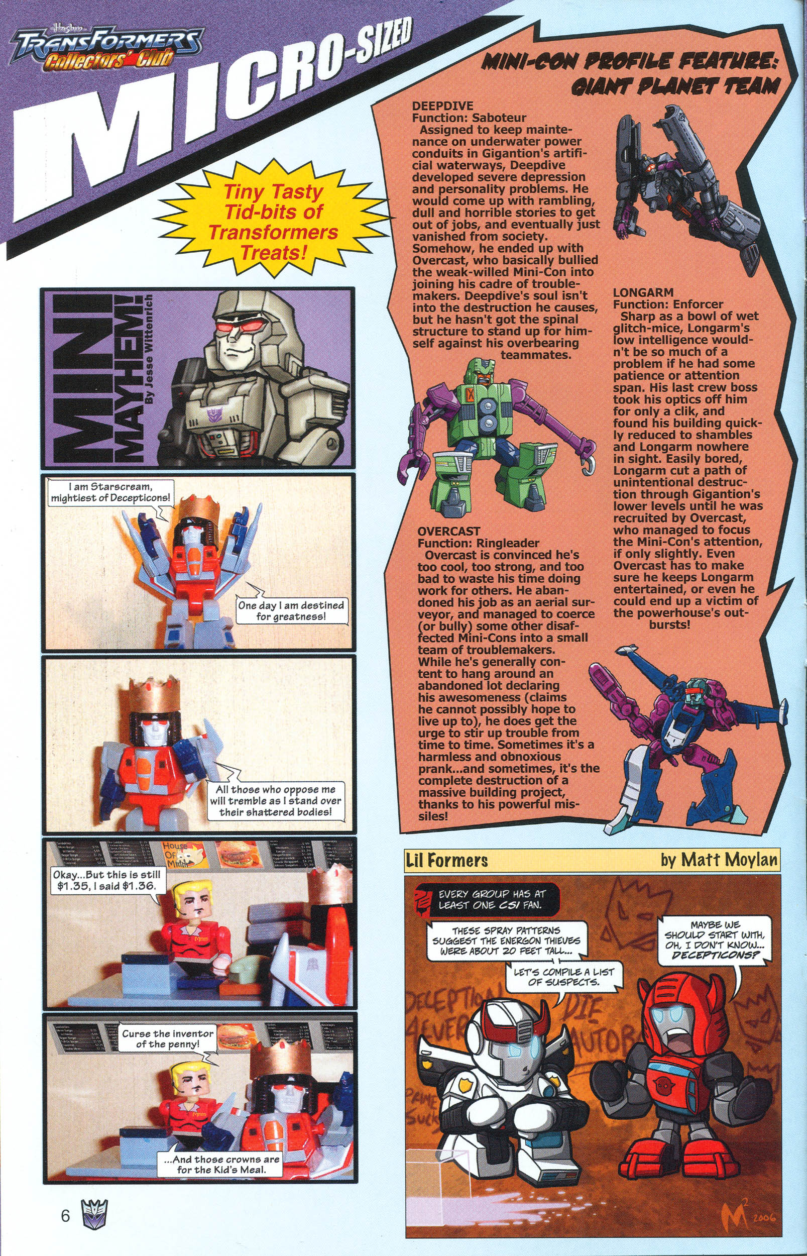 Read online Transformers: Collectors' Club comic -  Issue #13 - 6