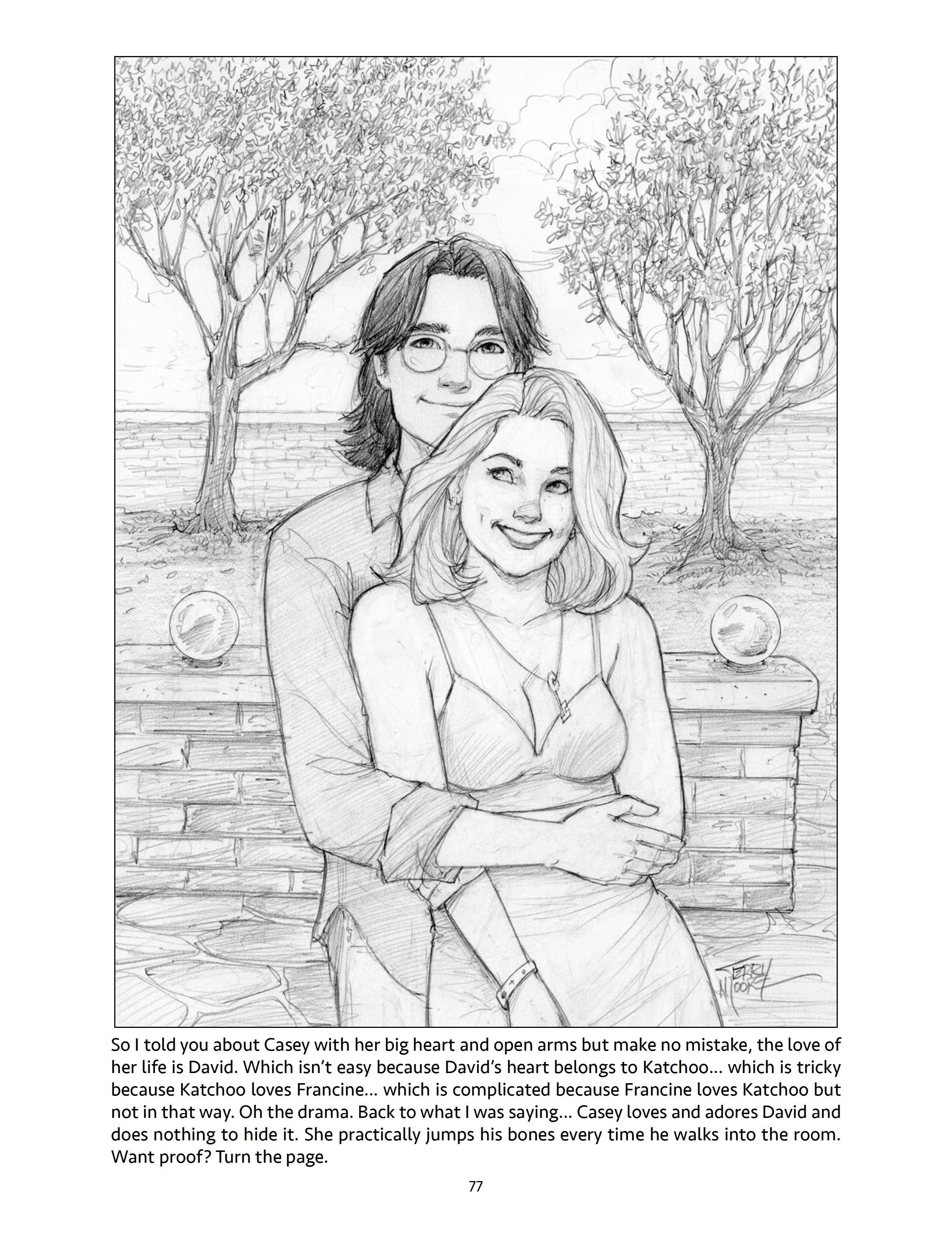 Read online Terry Moore after dark… comic -  Issue # TPB - 74