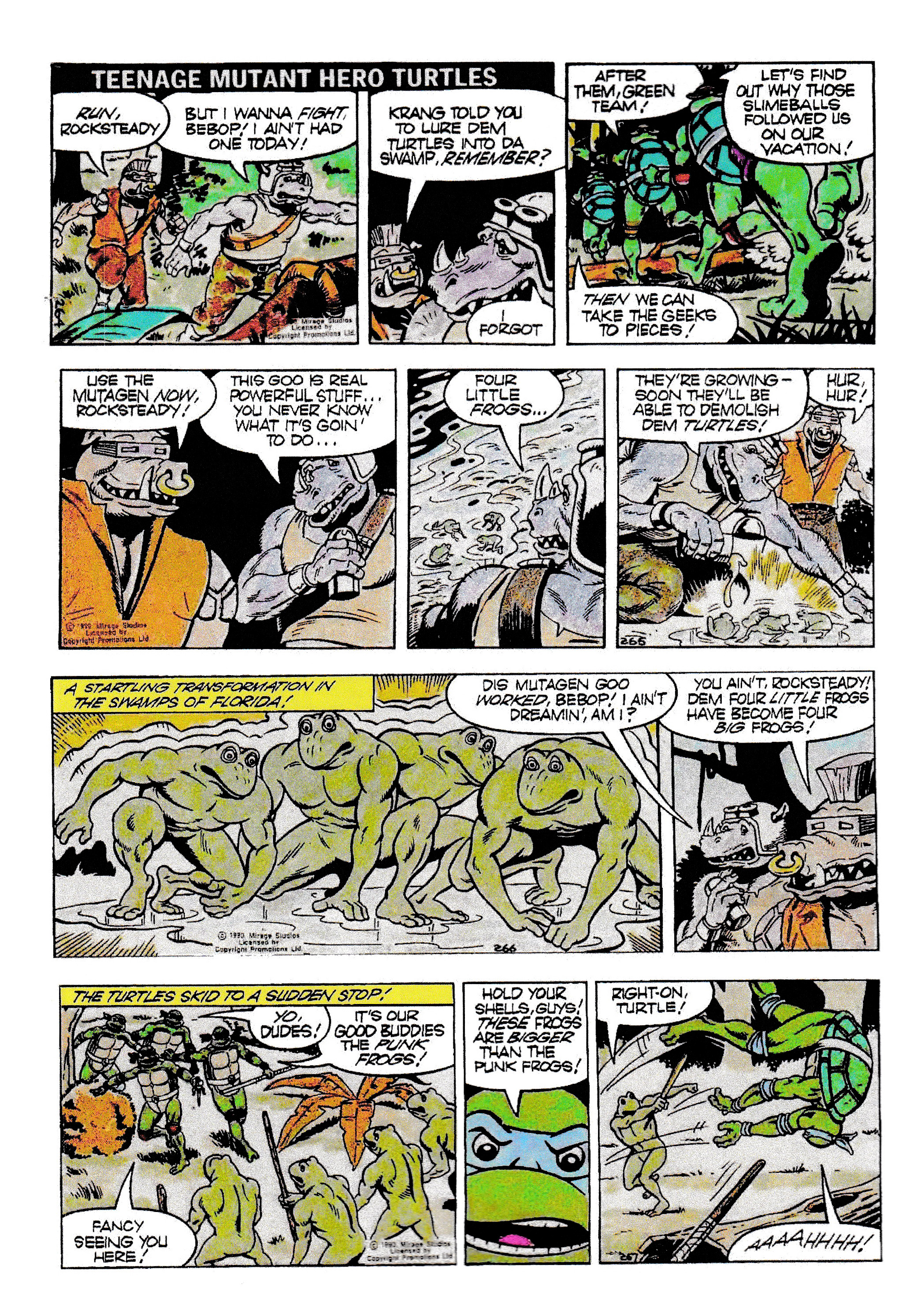 Read online Teenage Mutant Ninja Turtles: Complete Newspaper Daily Comic Strip Collection comic -  Issue # TPB 1 - 75