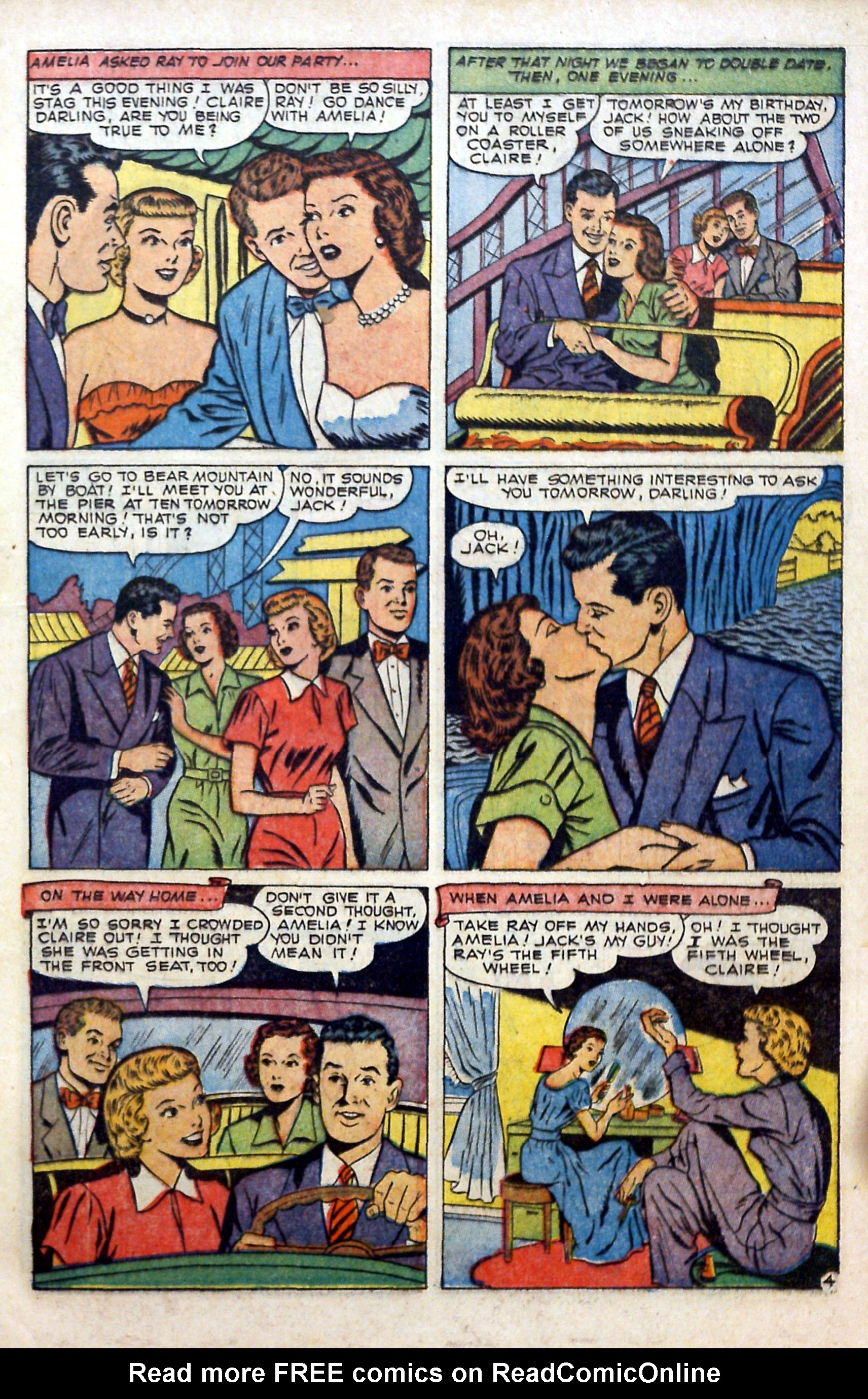 Read online Glamorous Romances comic -  Issue #60 - 21