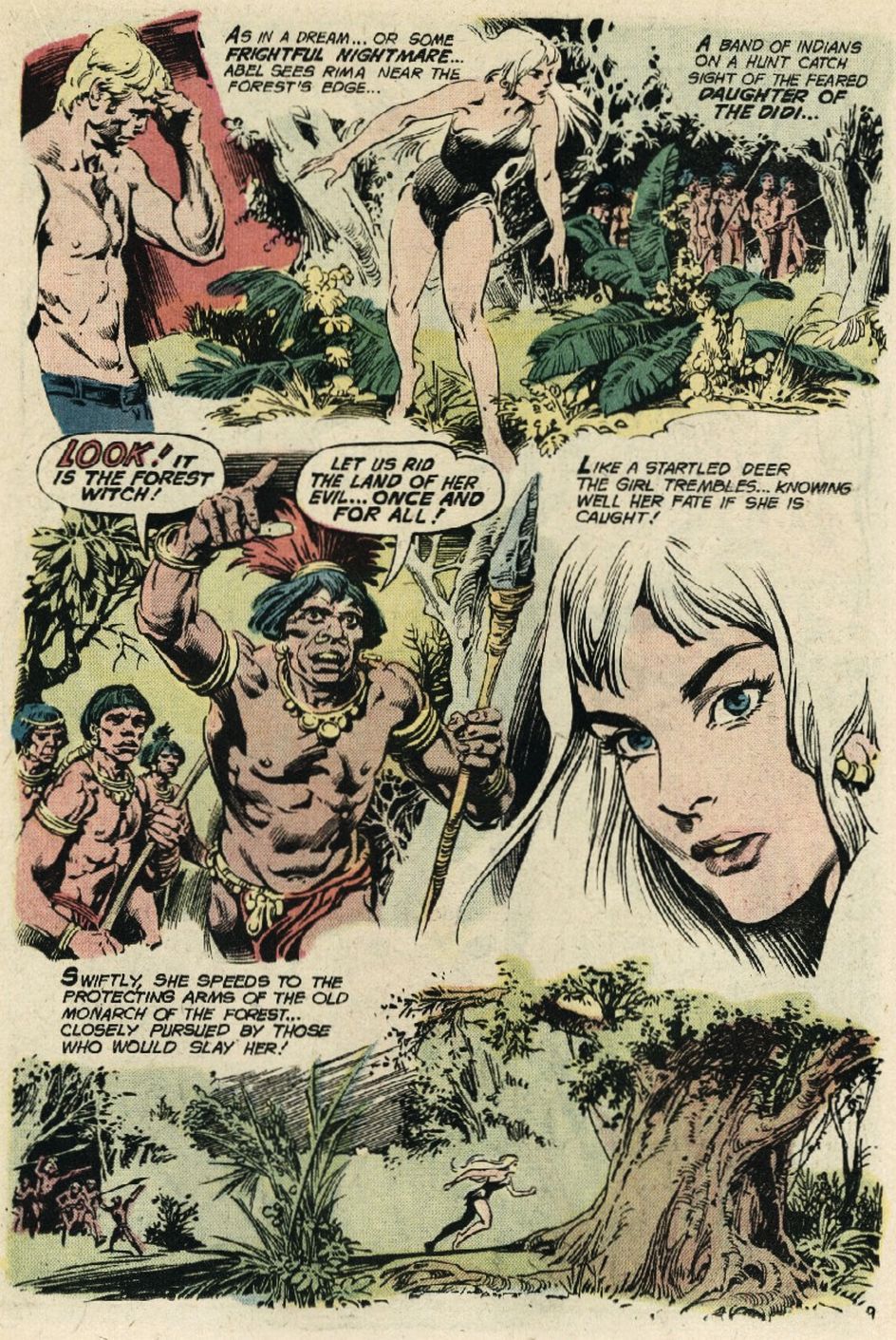 Read online Rima, The Jungle Girl comic -  Issue #4 - 16
