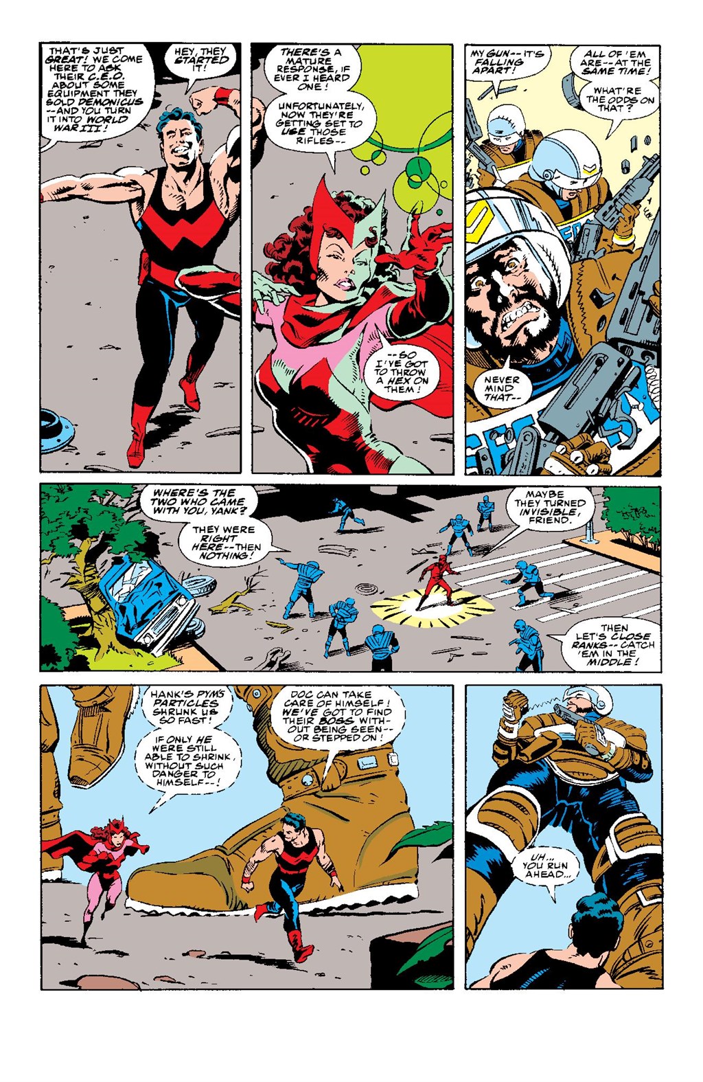 Read online Avengers West Coast Epic Collection: How The West Was Won comic -  Issue #Avengers West Coast Epic Collection California Screaming (Part 2) - 97