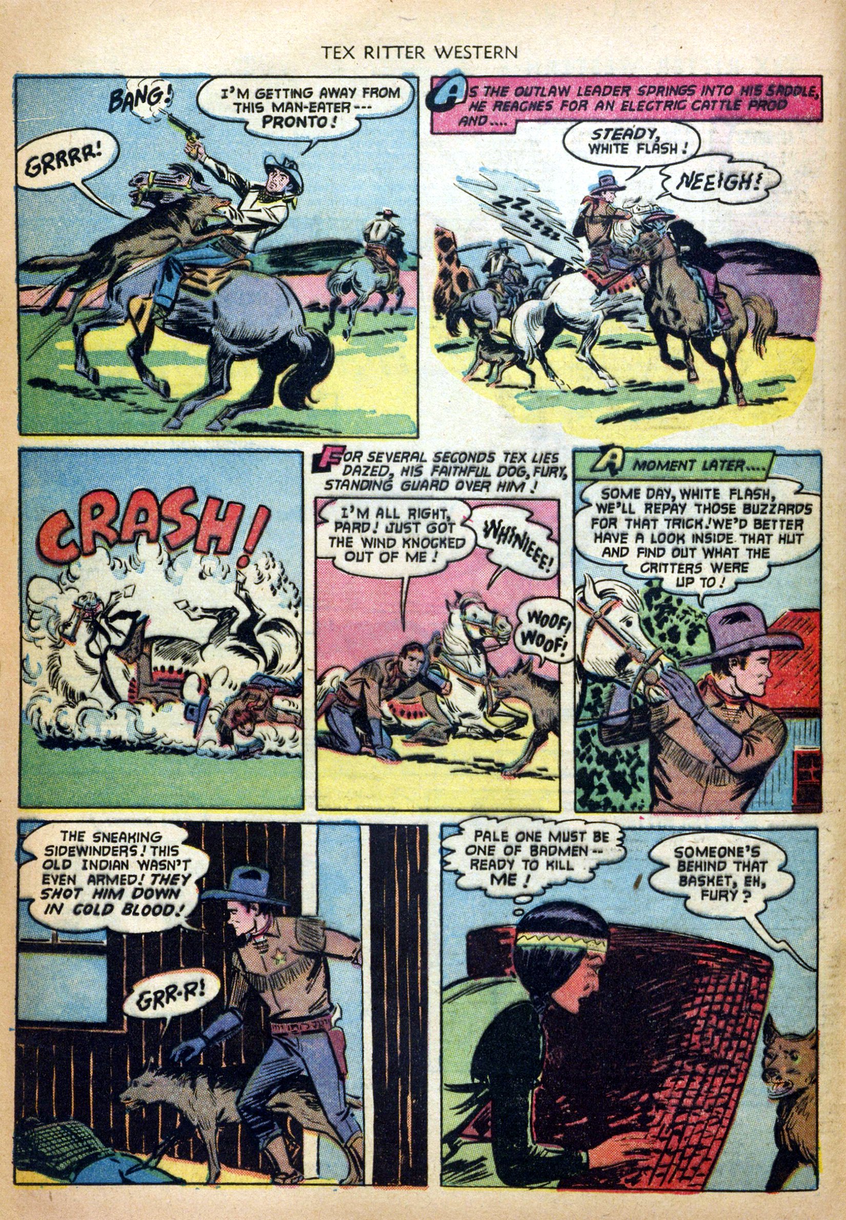 Read online Tex Ritter Western comic -  Issue #12 - 4