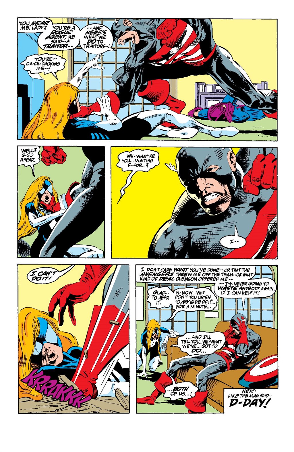 Read online Avengers West Coast Epic Collection: How The West Was Won comic -  Issue #Avengers West Coast Epic Collection California Screaming (Part 2) - 88