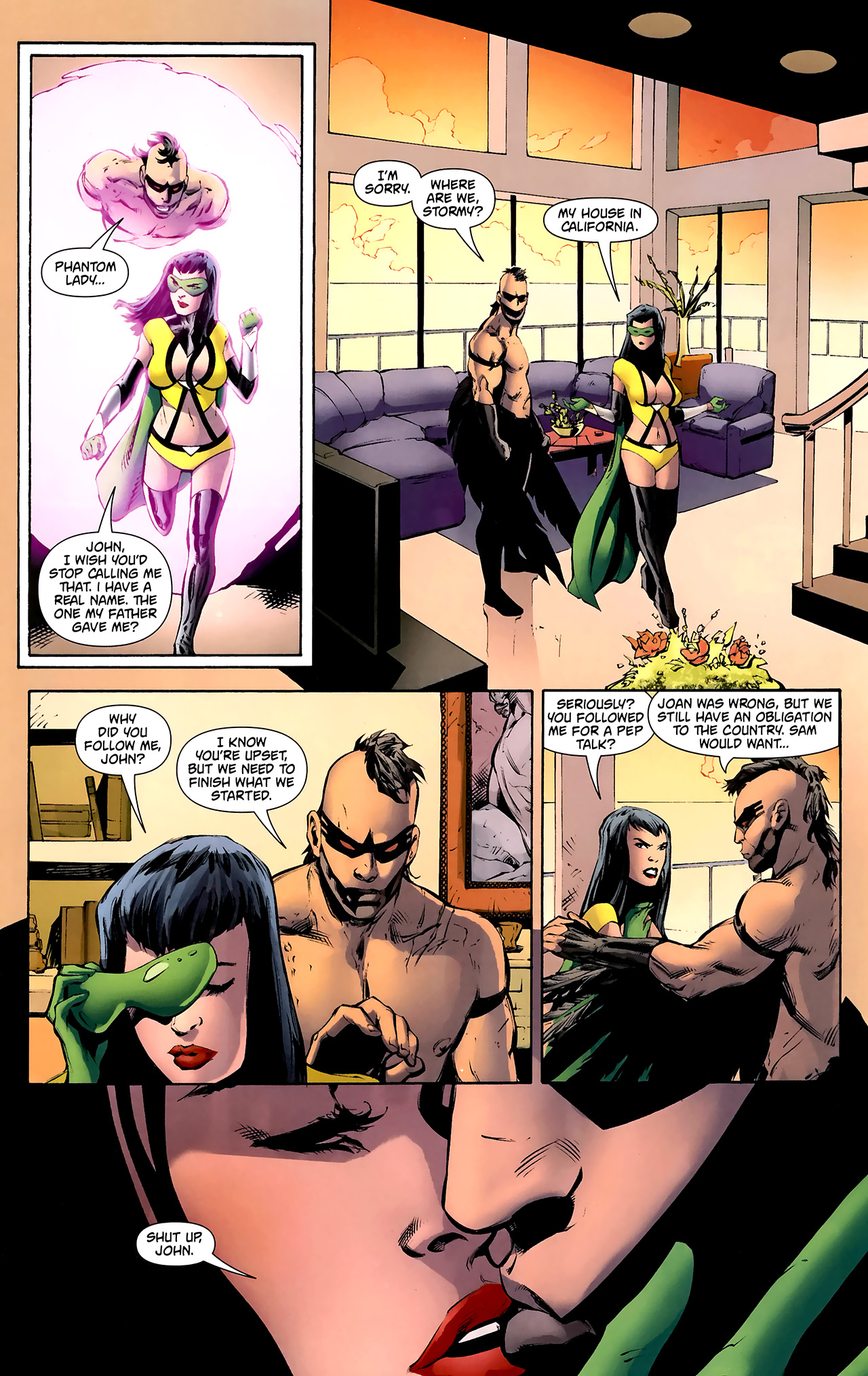 Read online Freedom Fighters (2010) comic -  Issue #6 - 16