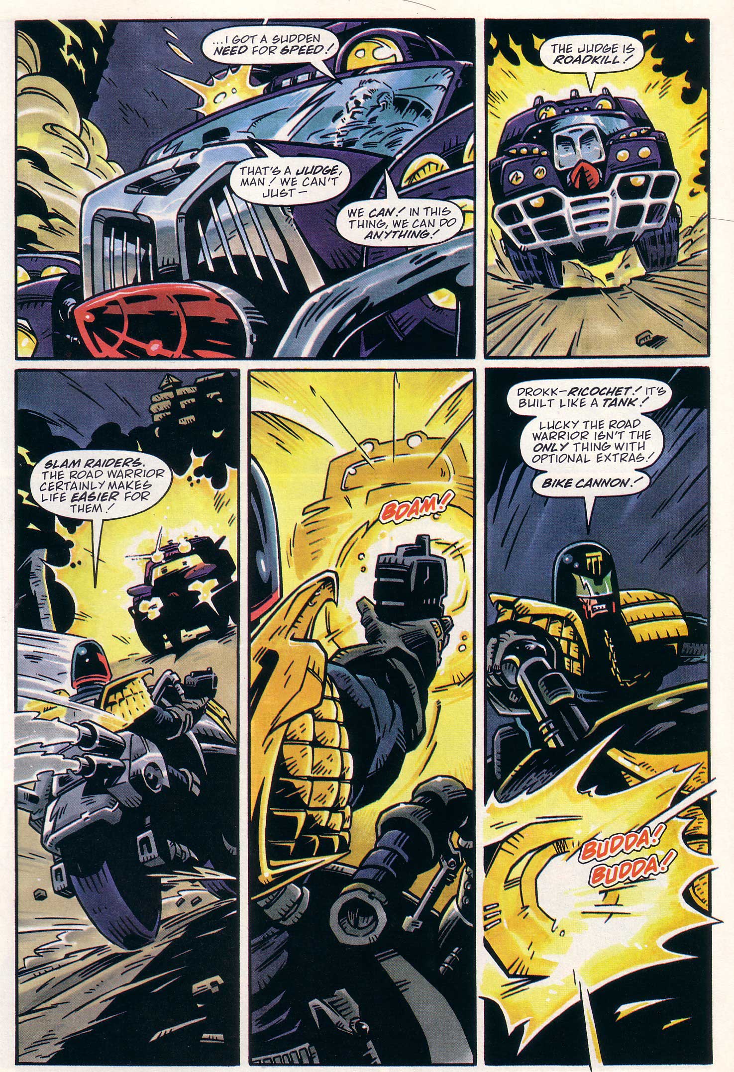 Read online Judge Dredd Lawman of the Future comic -  Issue #21 - 27
