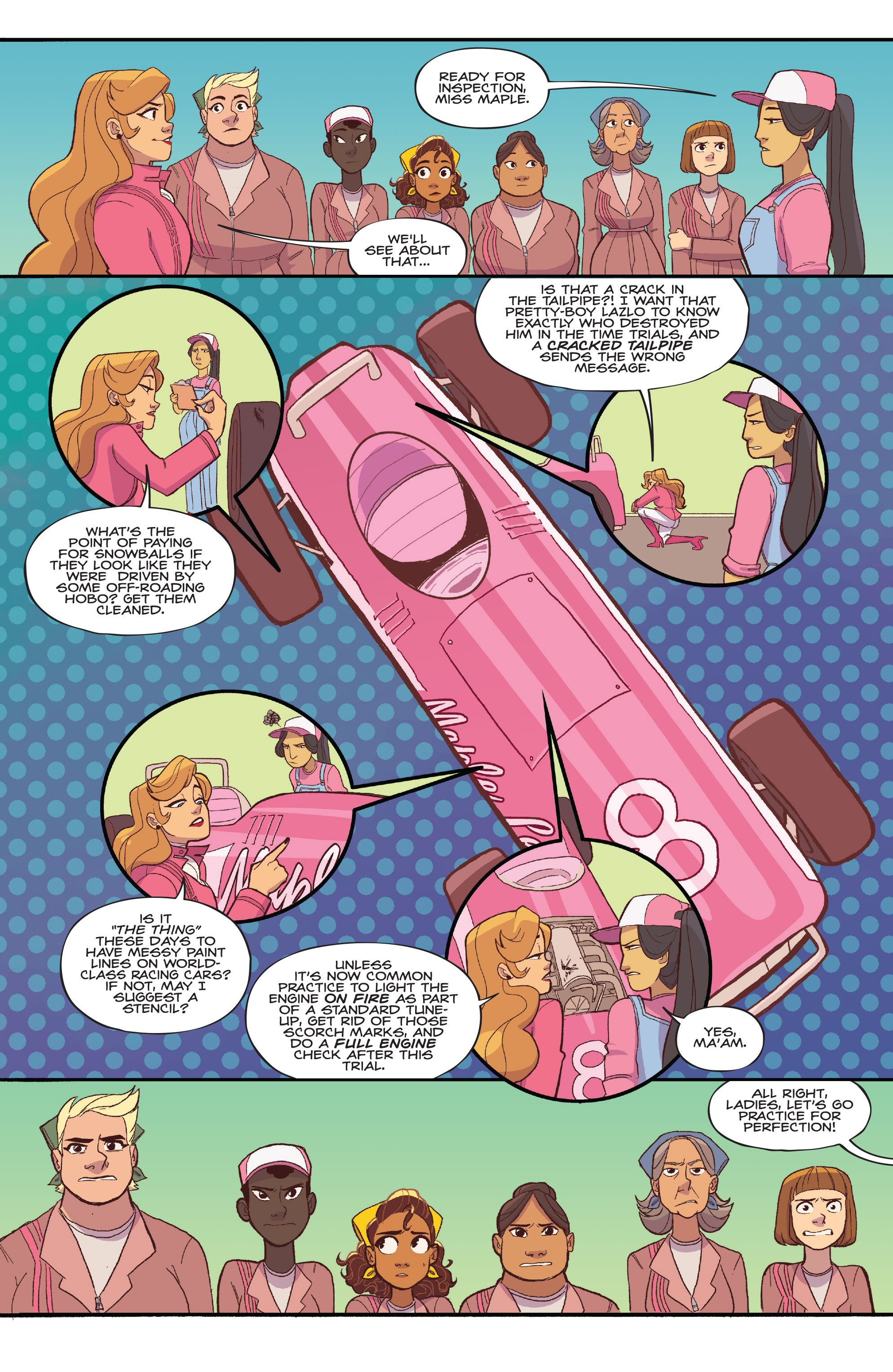 Read online Goldie Vance comic -  Issue #10 - 11