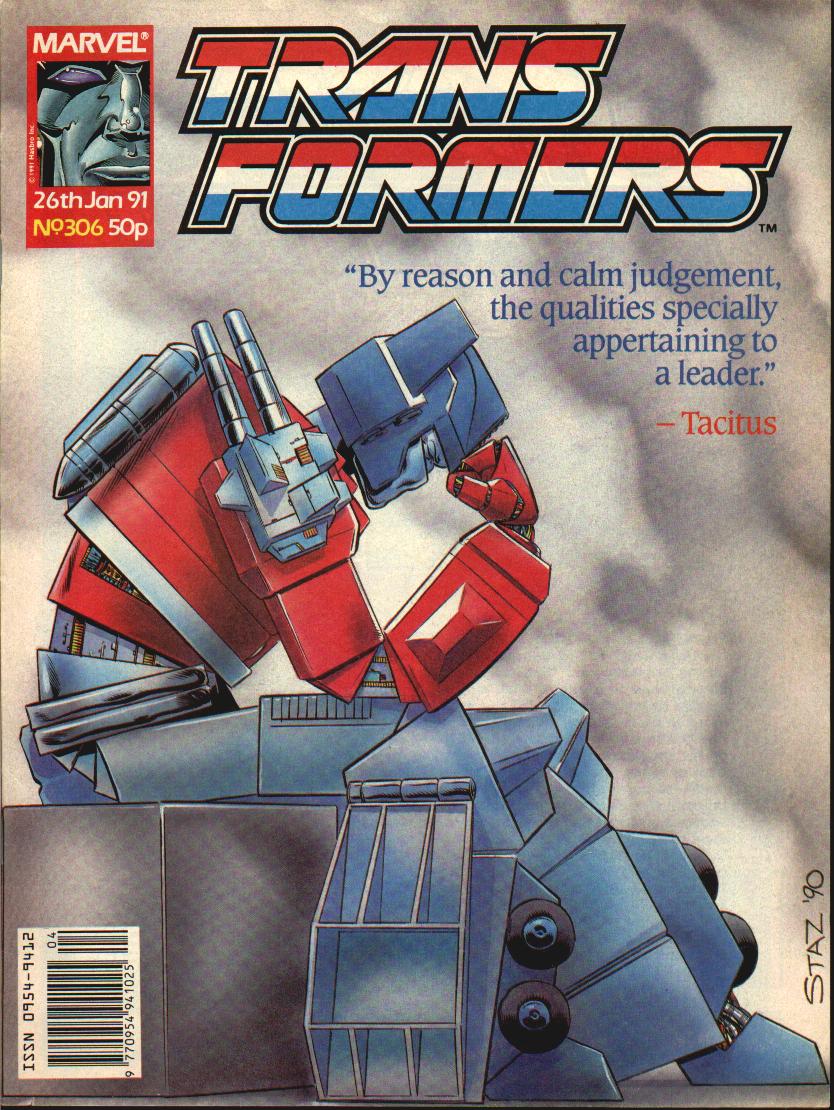 Read online The Transformers (UK) comic -  Issue #306 - 1