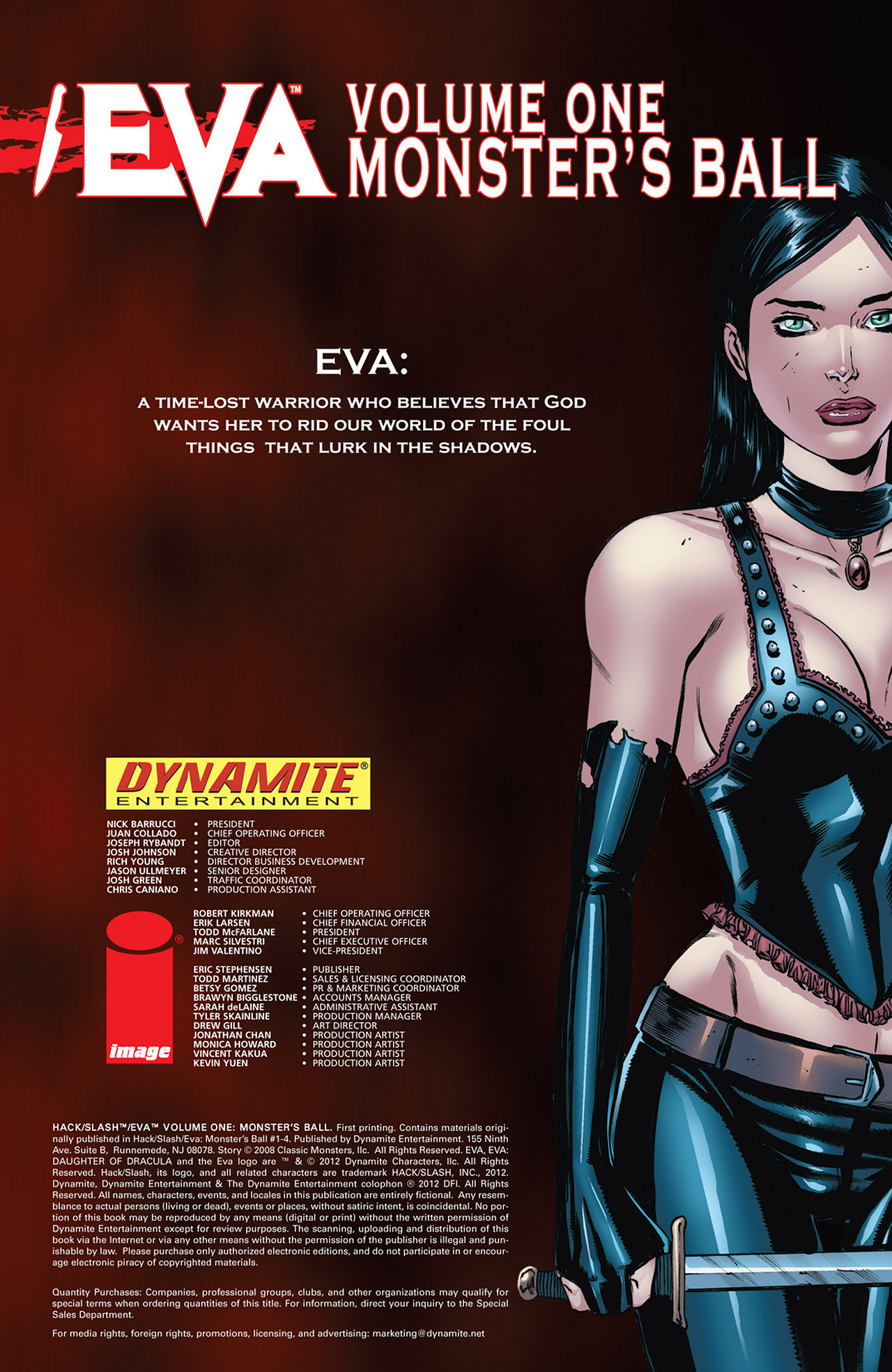 Read online Hack/Slash/Eva Monster's Ball comic -  Issue # _TPB - 4