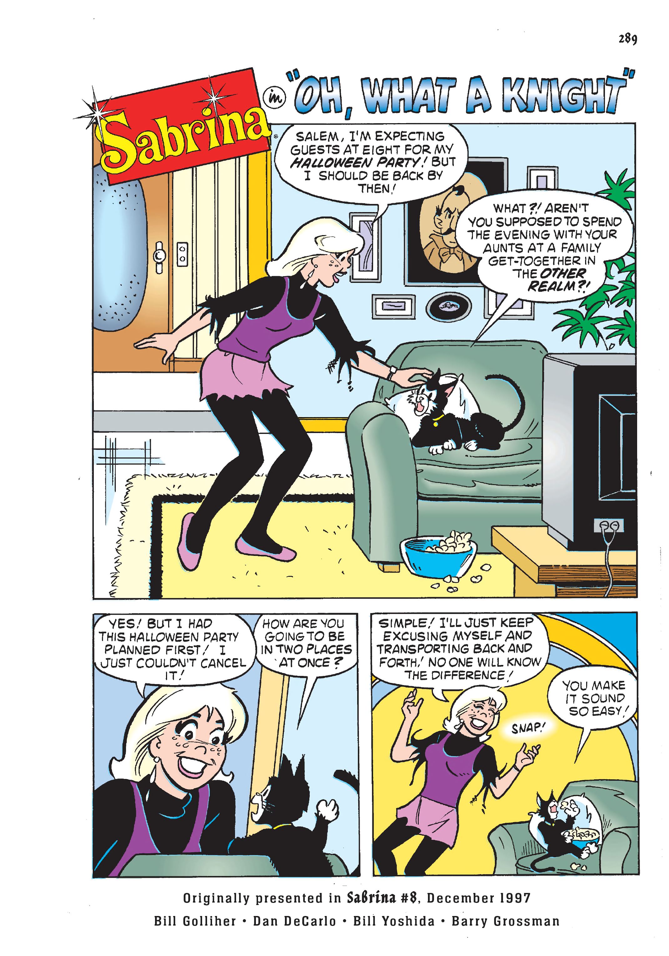 Read online Sabrina the Teen-Age Witch: 60 Magical Stories comic -  Issue # TPB (Part 3) - 91