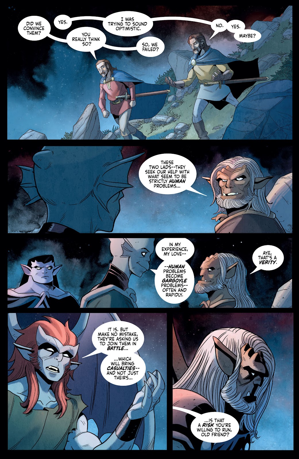 Gargoyles: Dark Ages issue 1 - Page 17
