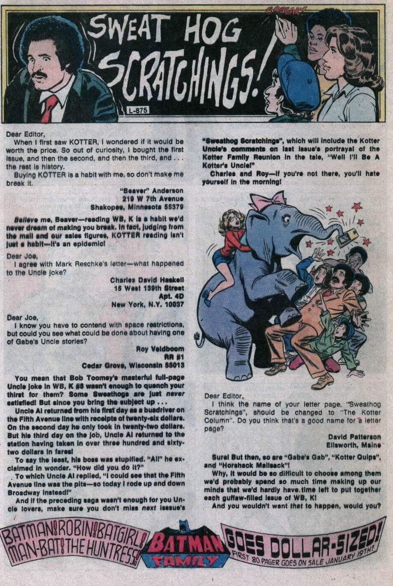 Read online Welcome Back, Kotter comic -  Issue #10 - 19