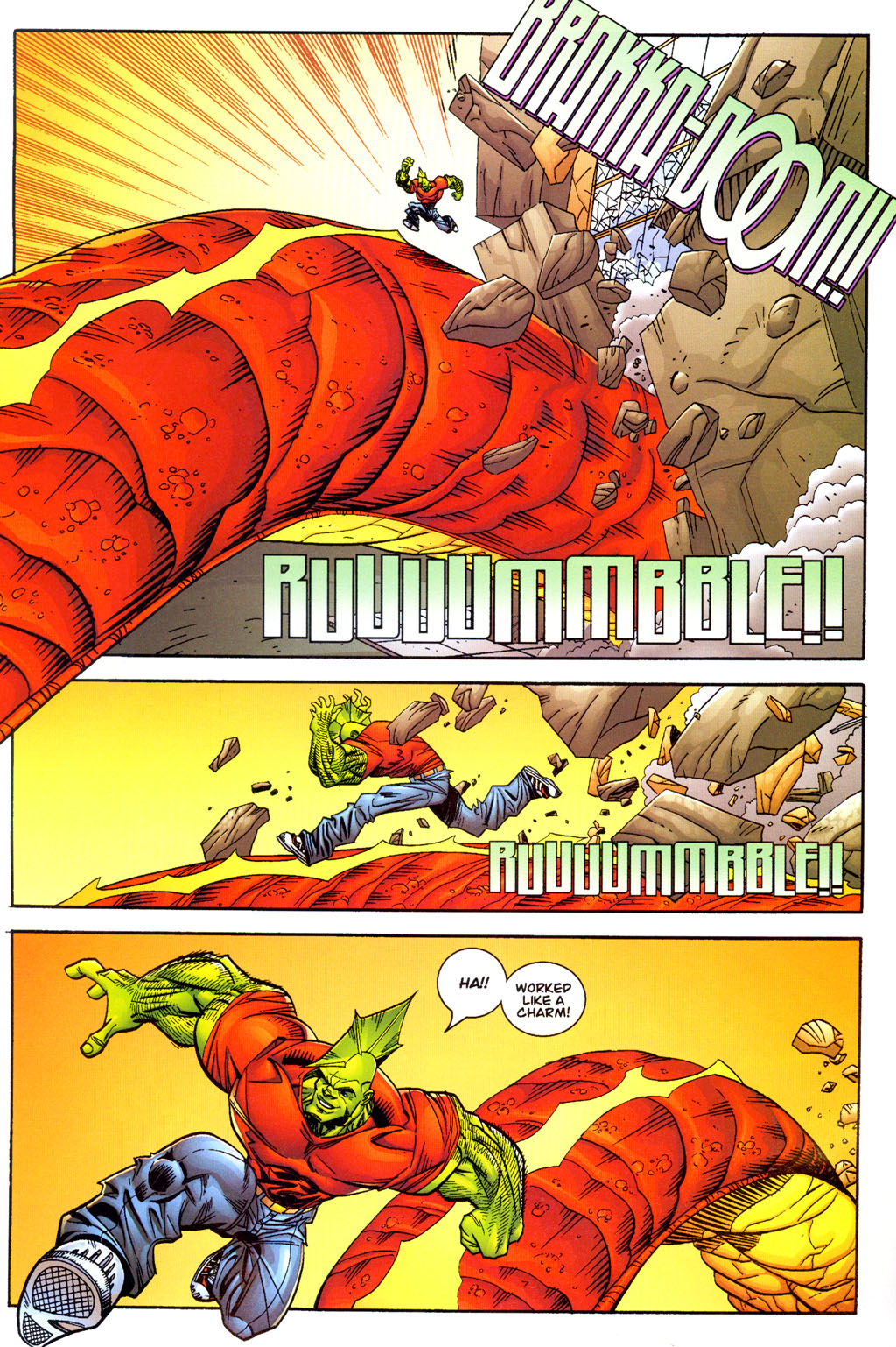 Read online Savage Dragon: God War comic -  Issue #3 - 12