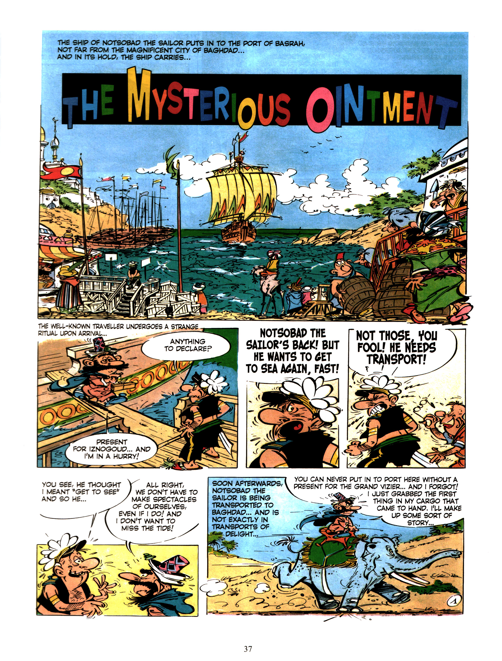 Read online Iznogoud comic -  Issue #4 - 35