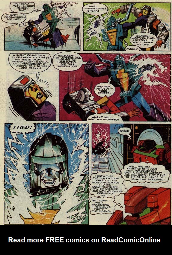 Read online The Transformers (UK) comic -  Issue #78 - 6