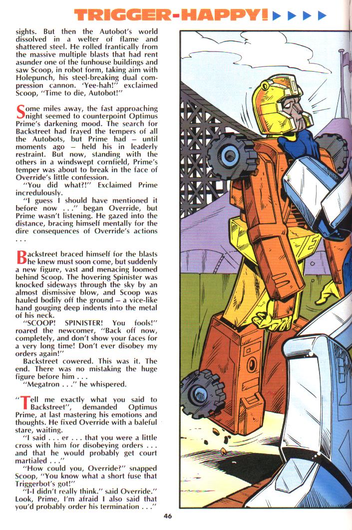 Read online The Transformers Annual comic -  Issue #1989 - 23