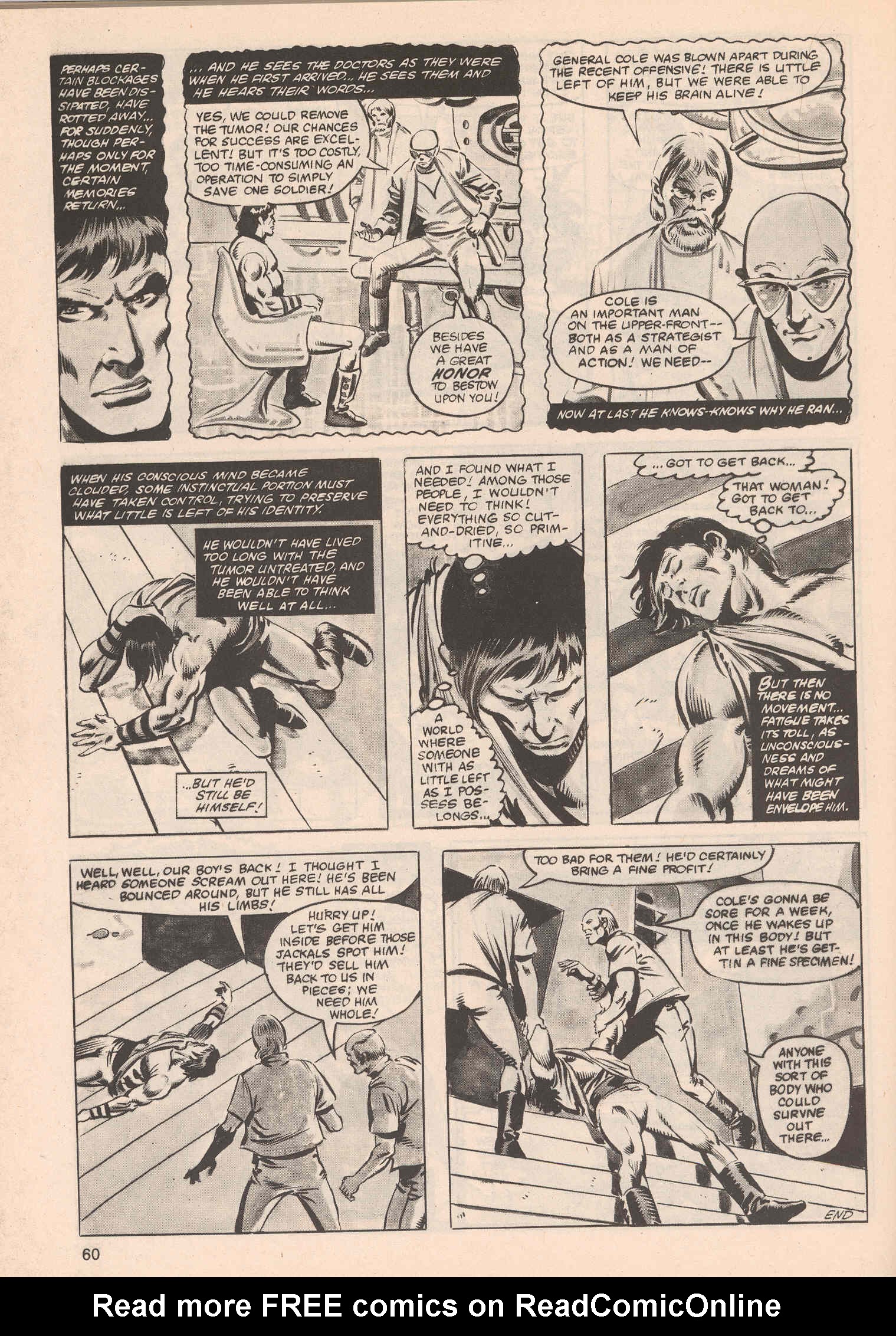Read online Bizarre Adventures comic -  Issue #30 - 60
