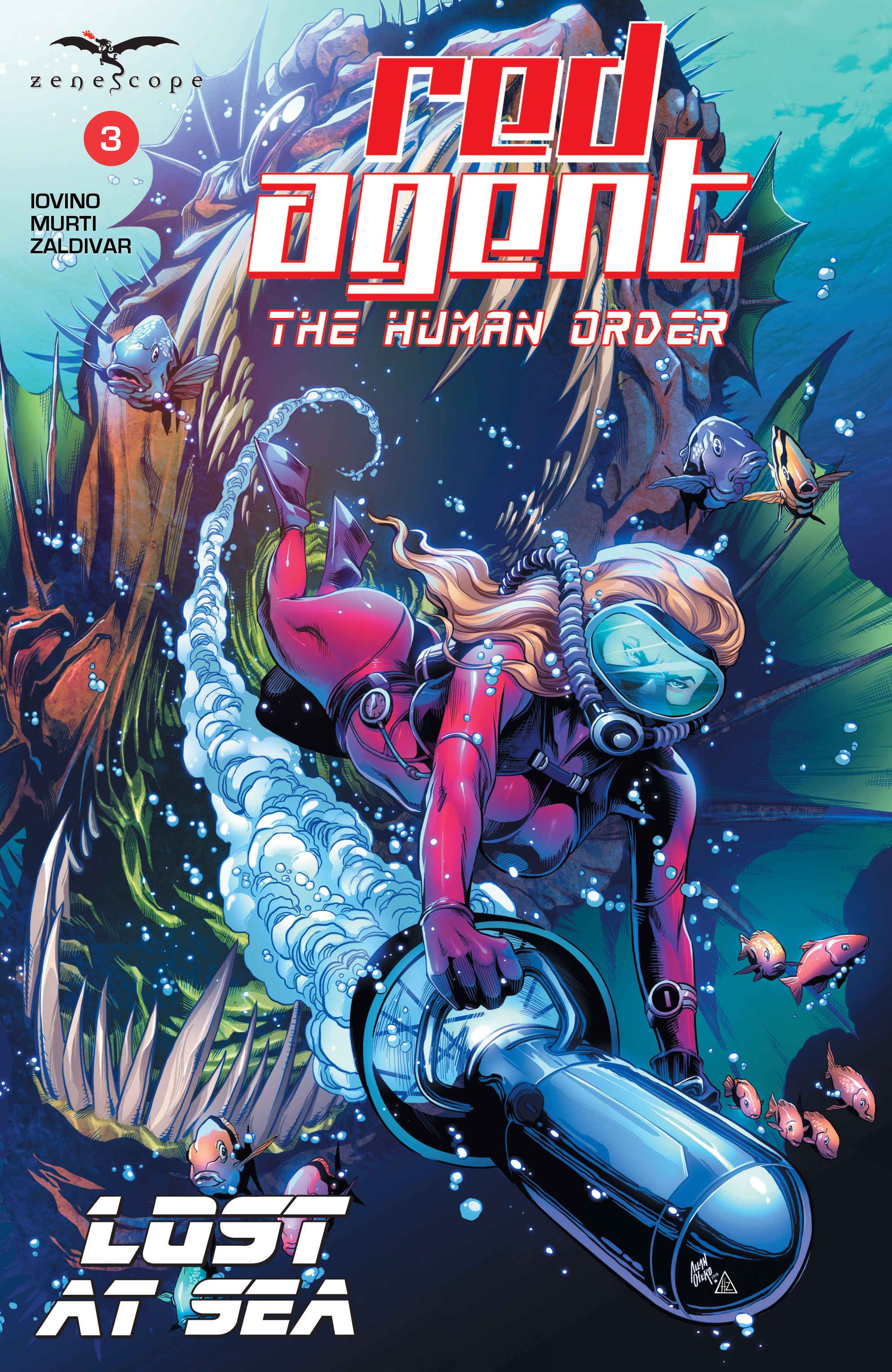 Read online Grimm Fairy Tales presents Red Agent: The Human Order comic -  Issue #3 - 1