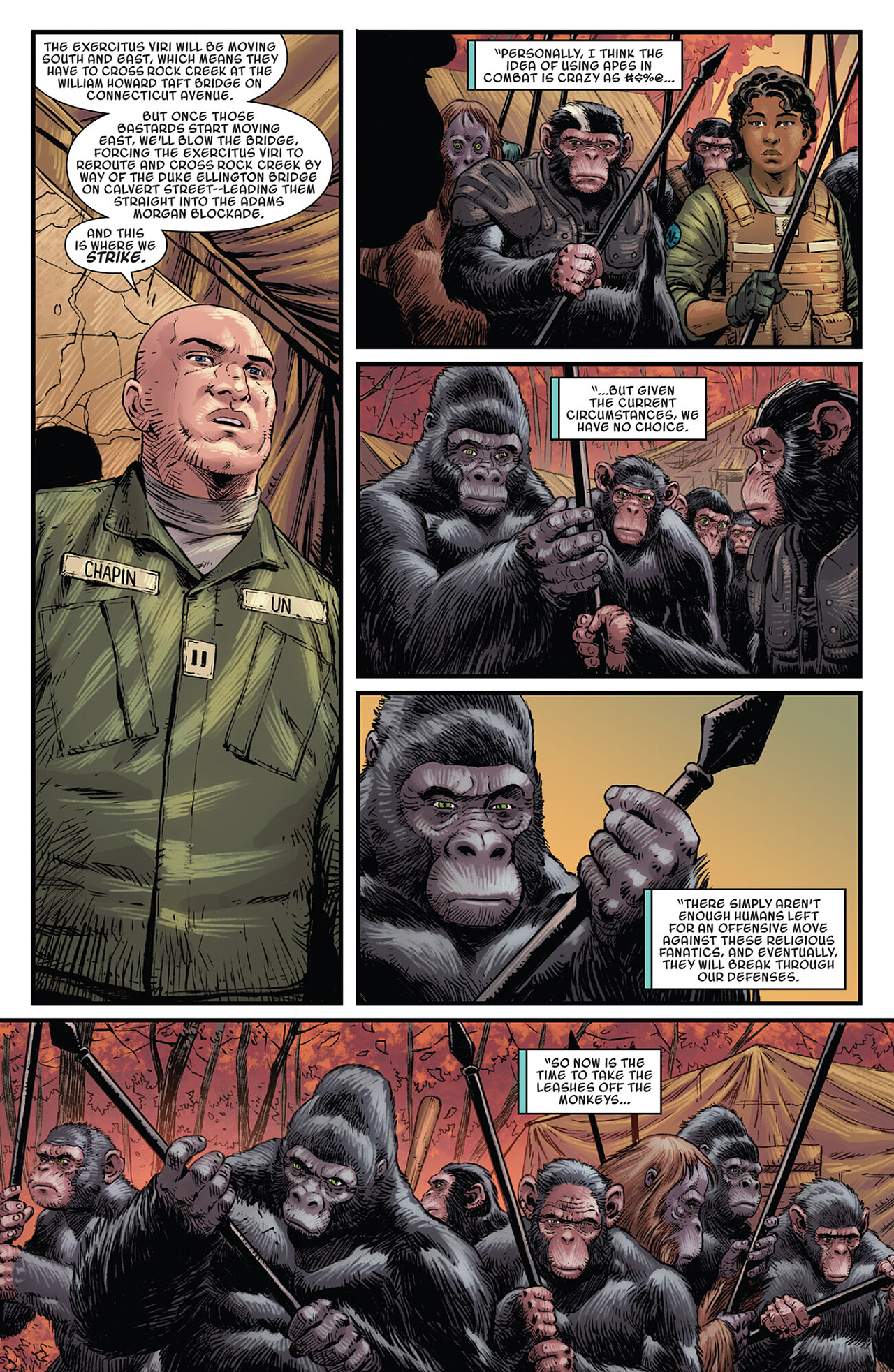Read online Planet of the Apes (2023) comic -  Issue #5 - 8