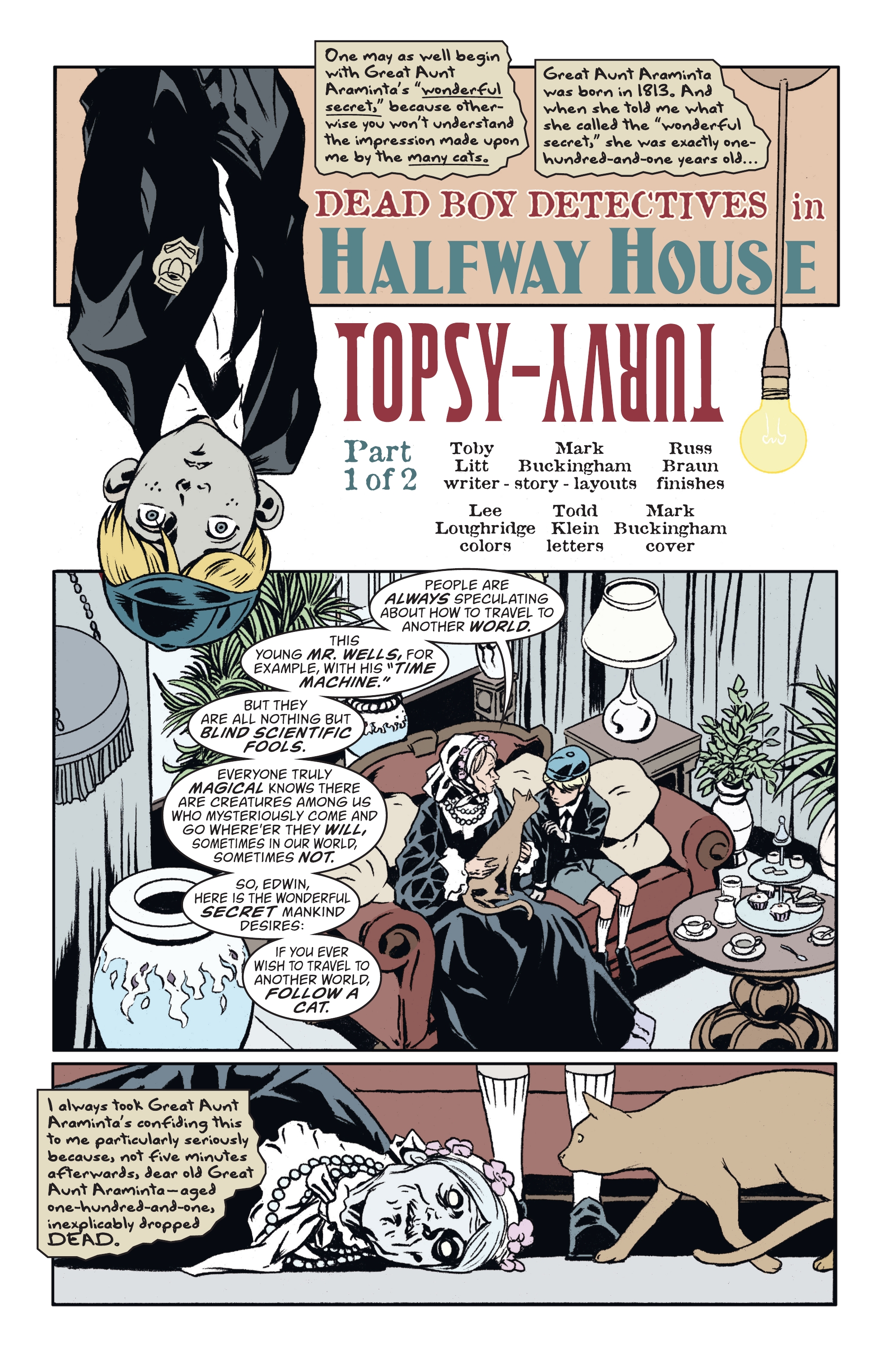 Read online Dead Boy Detectives by Toby Litt & Mark Buckingham comic -  Issue # TPB (Part 2) - 17