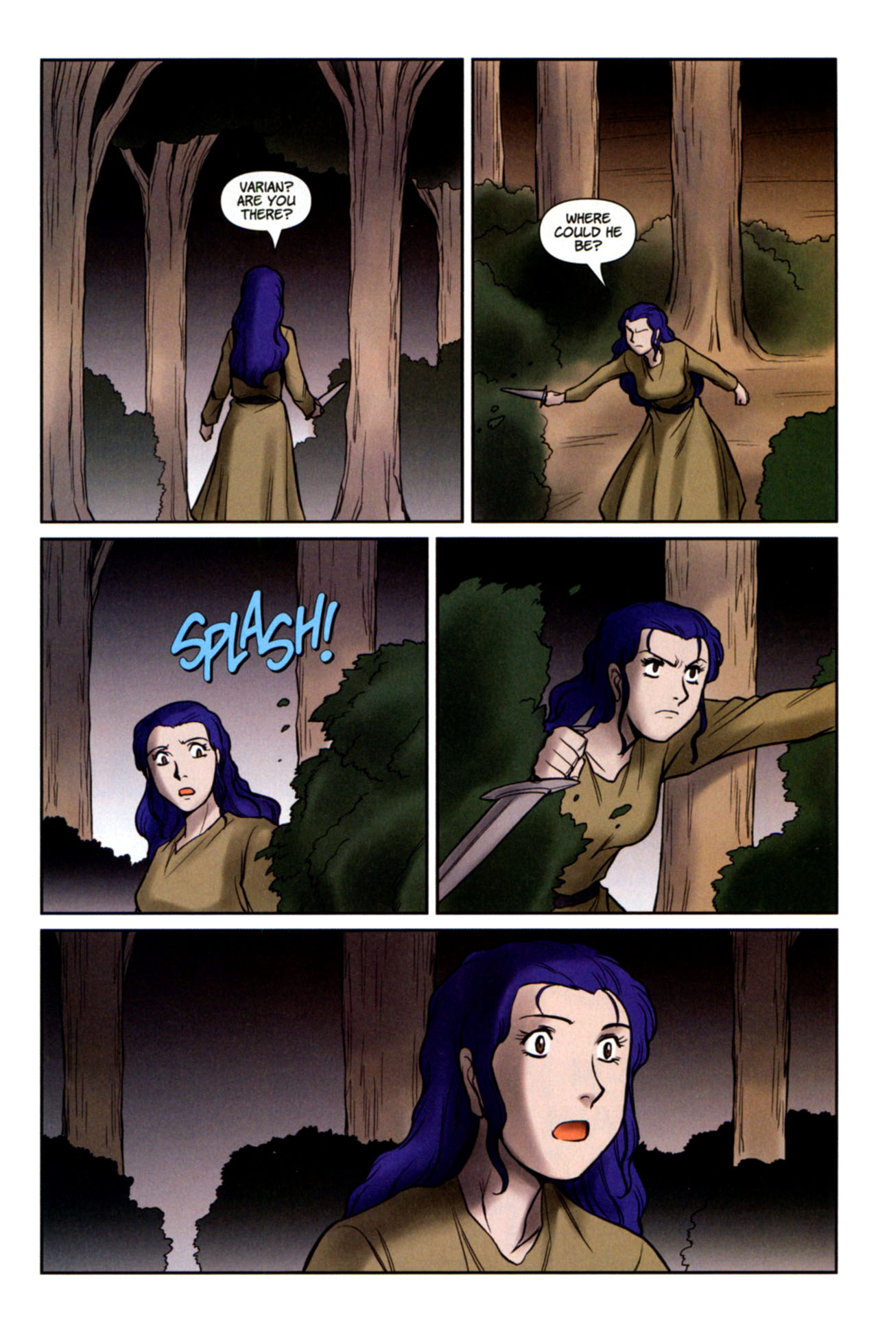 Read online Lords of Avalon: Knight of Darkness comic -  Issue #4 - 21