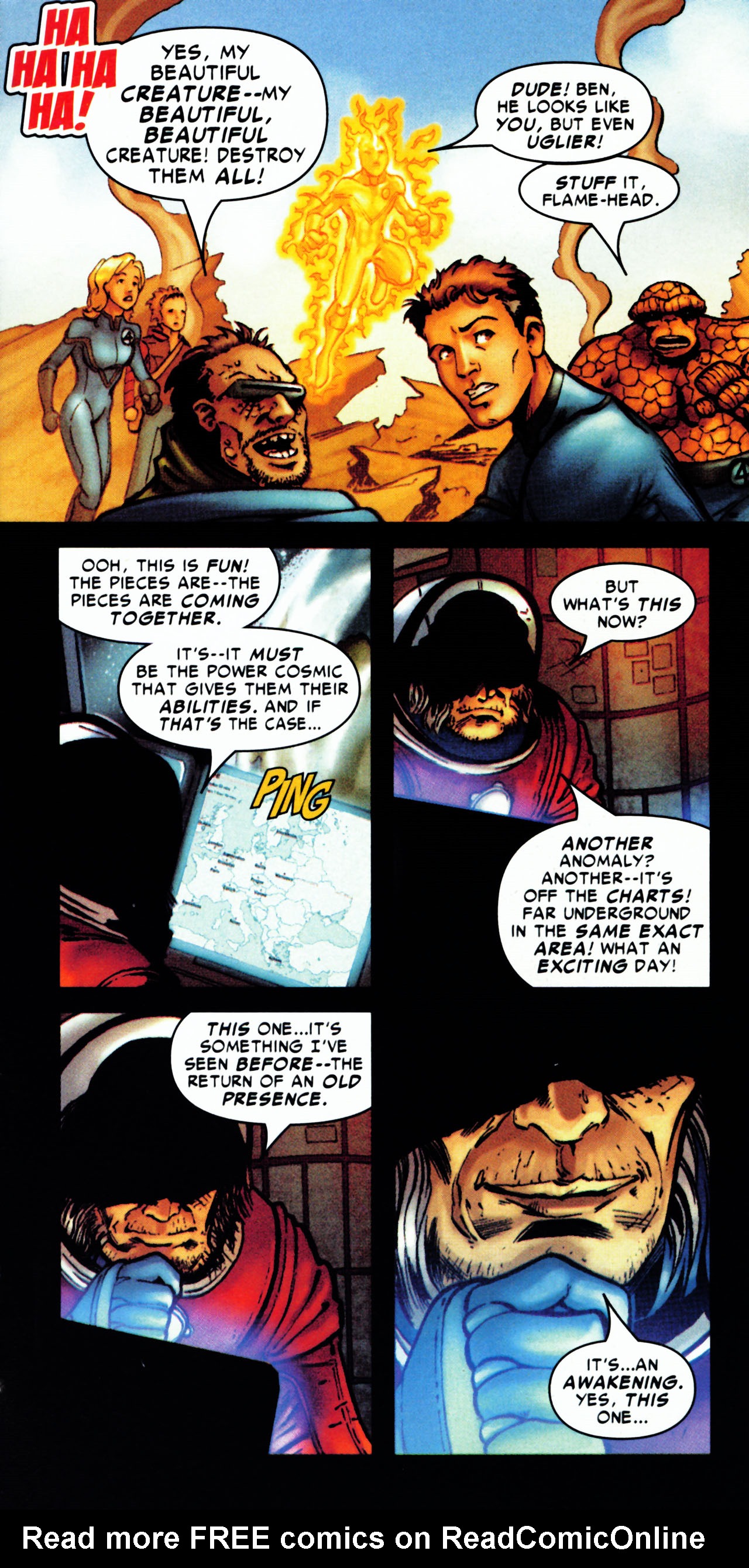 Read online Fantastic Four 2K Games Giveaway comic -  Issue # Full - 15