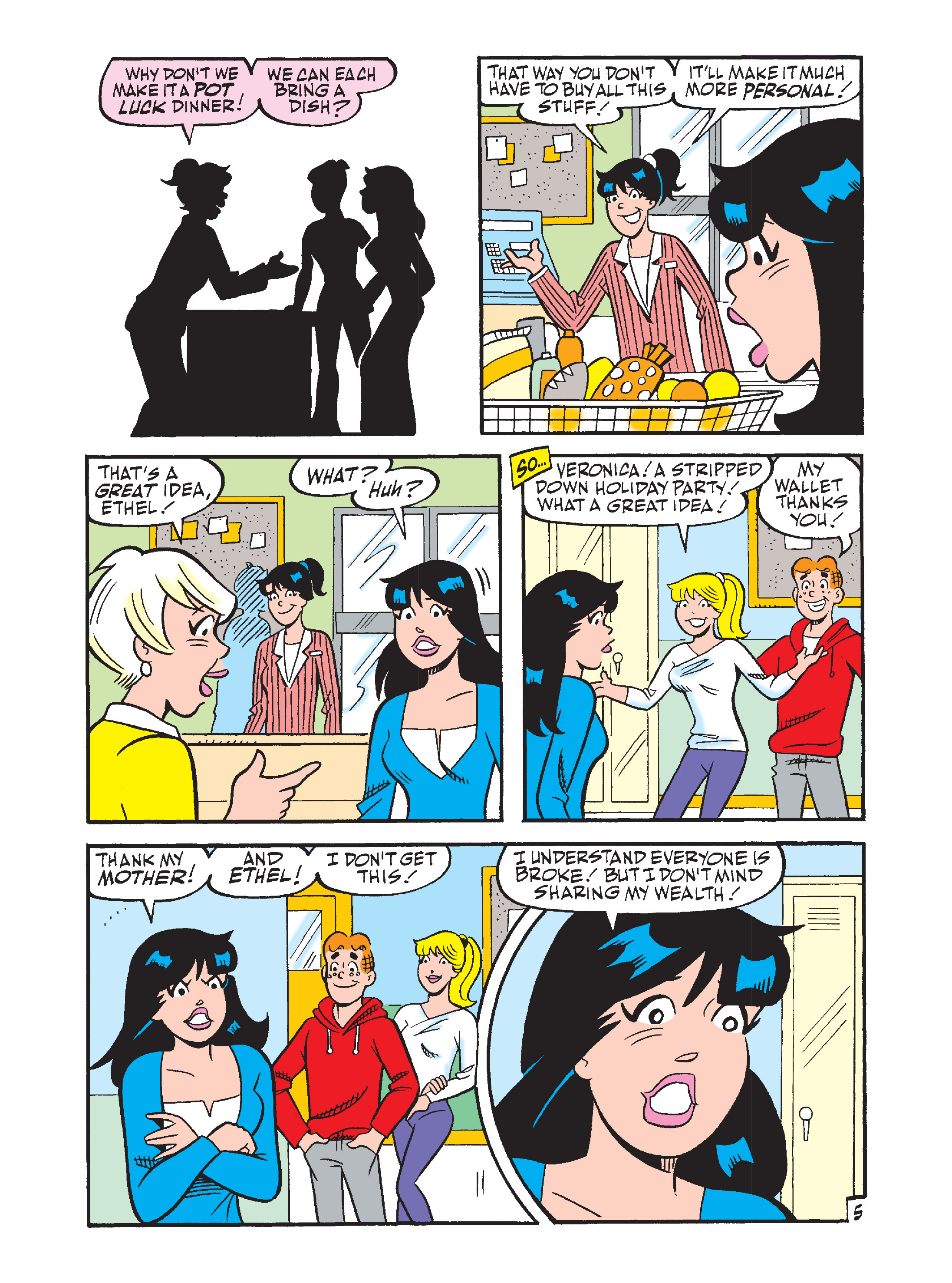 Read online Archie's Funhouse Double Digest comic -  Issue #10 - 145