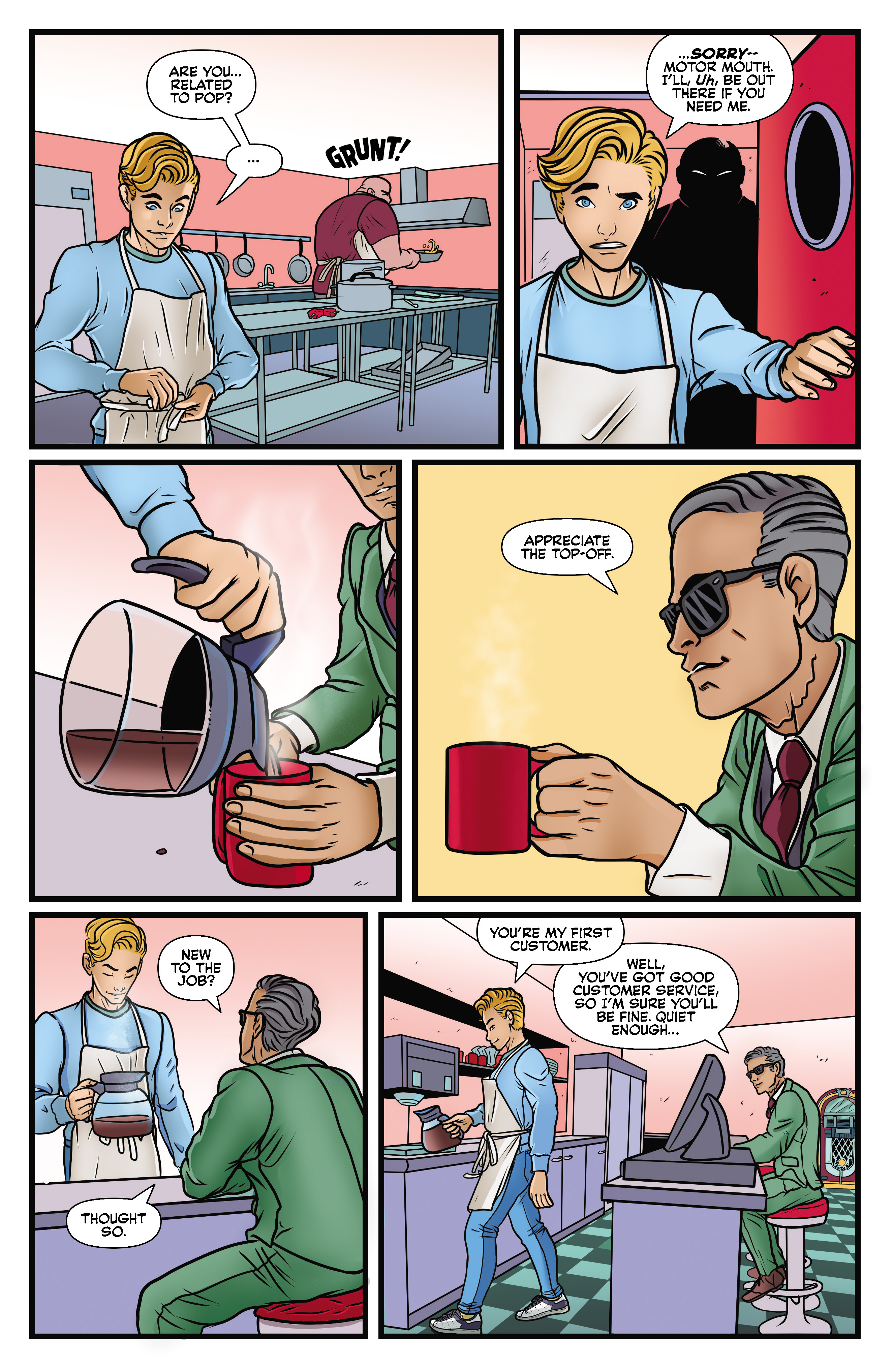 Read online Chilling Adventures Presents... Pop's Chock'lit Shoppe of Horrors comic -  Issue # Full - 7