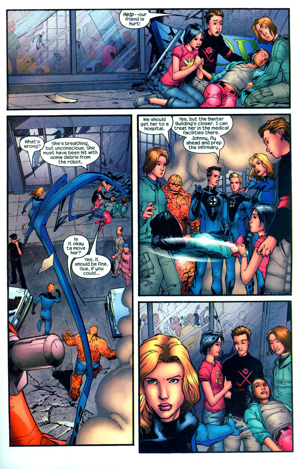 Read online Marvel Adventures Fantastic Four comic -  Issue #1 - 7