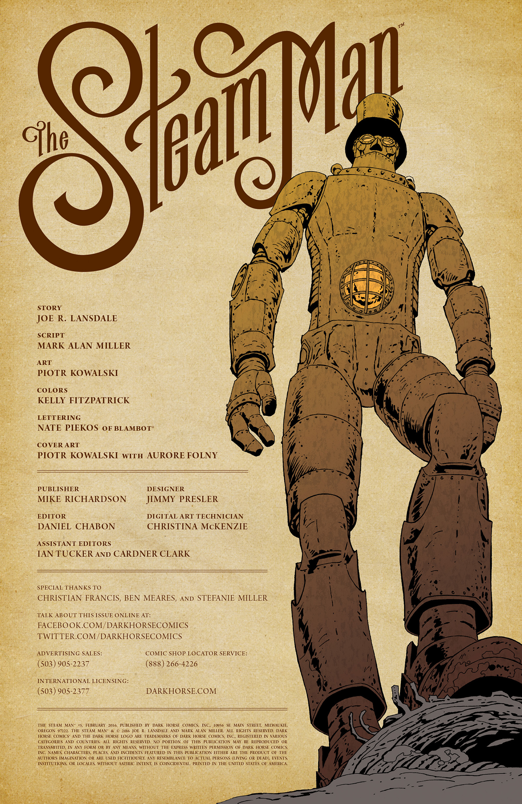 Read online The Steam Man comic -  Issue #5 - 2