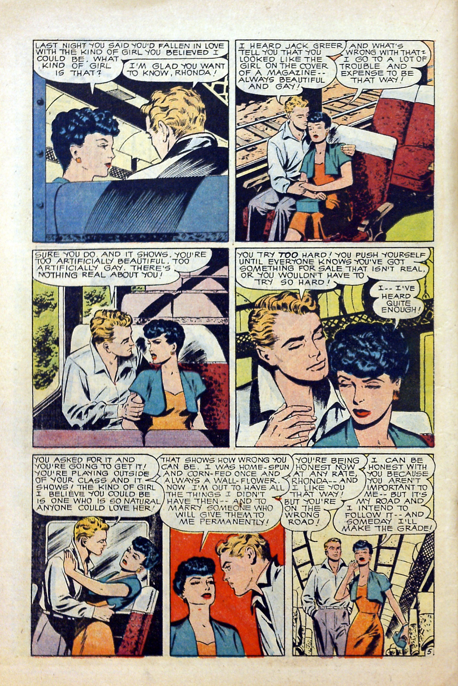 Read online Glamorous Romances comic -  Issue #84 - 22
