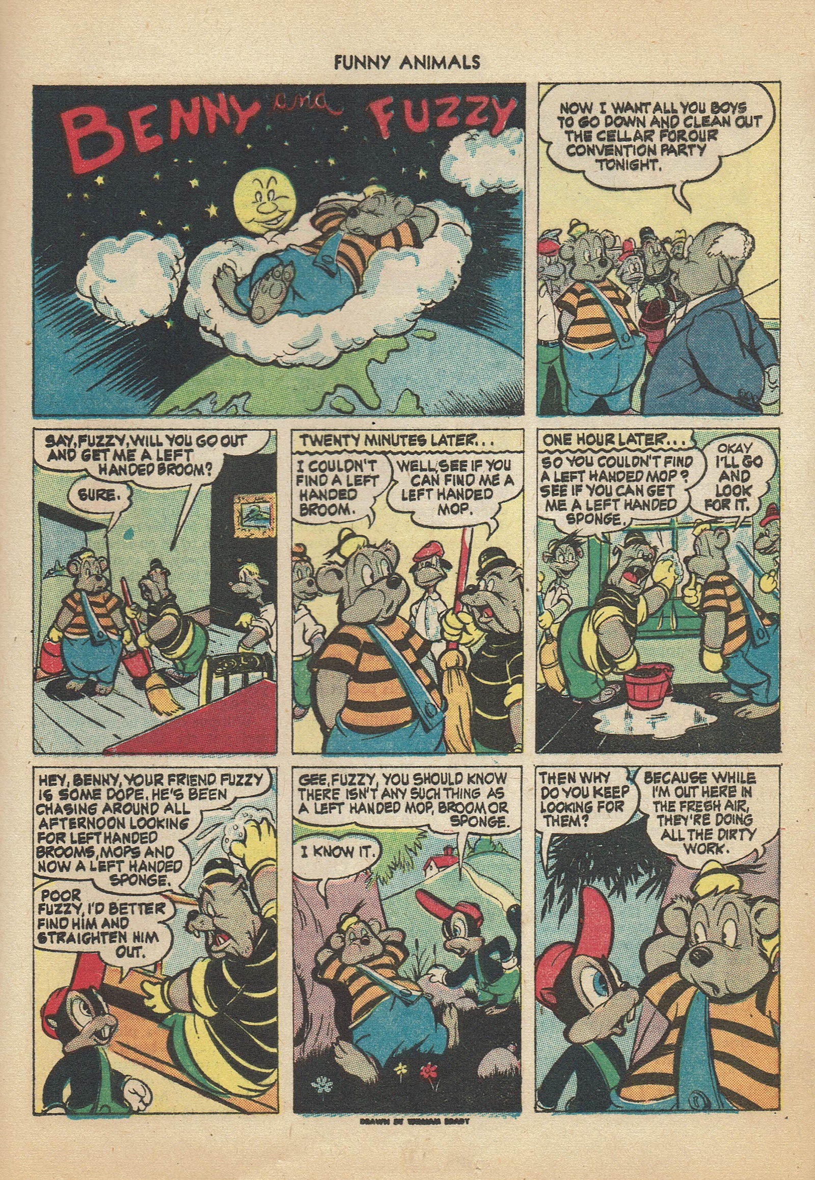 Read online Fawcett's Funny Animals comic -  Issue #25 - 25