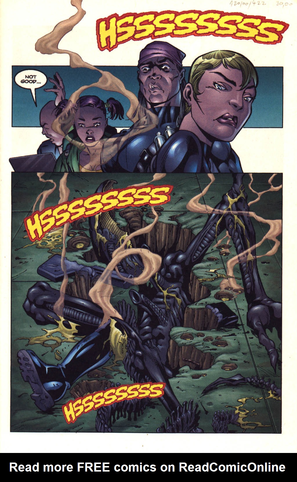 Read online Aliens vs. Predator: Xenogenesis comic -  Issue #2 - 3