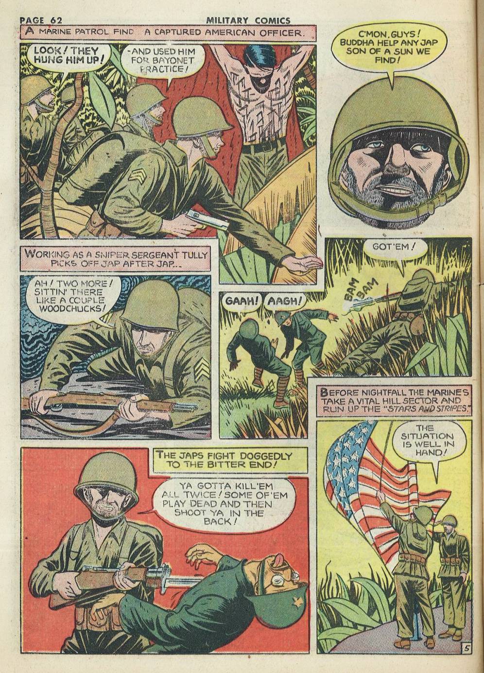 Read online Military Comics comic -  Issue #20 - 64